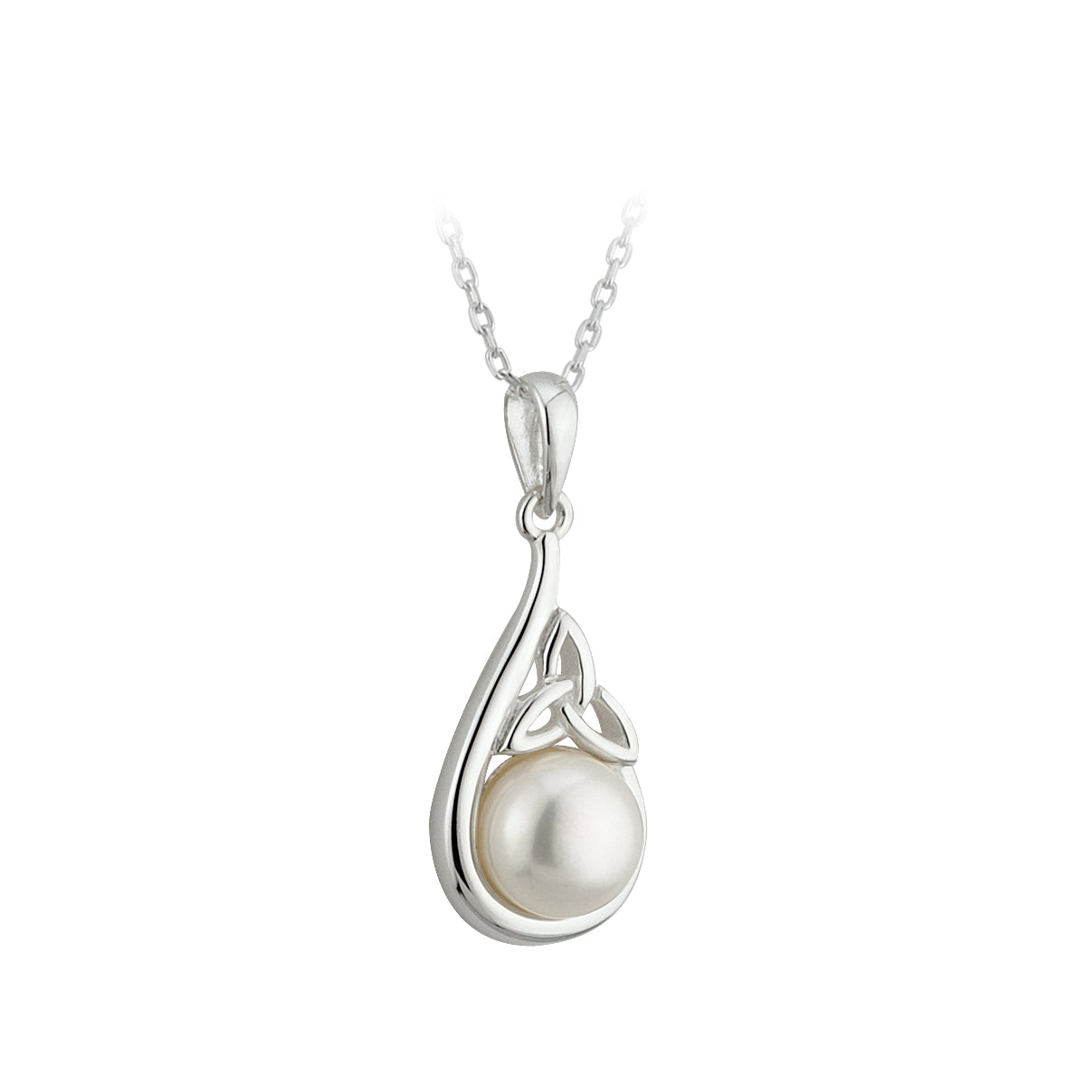 Freshwater Pearl Trinity Knot Pendant、mySite、botmansion