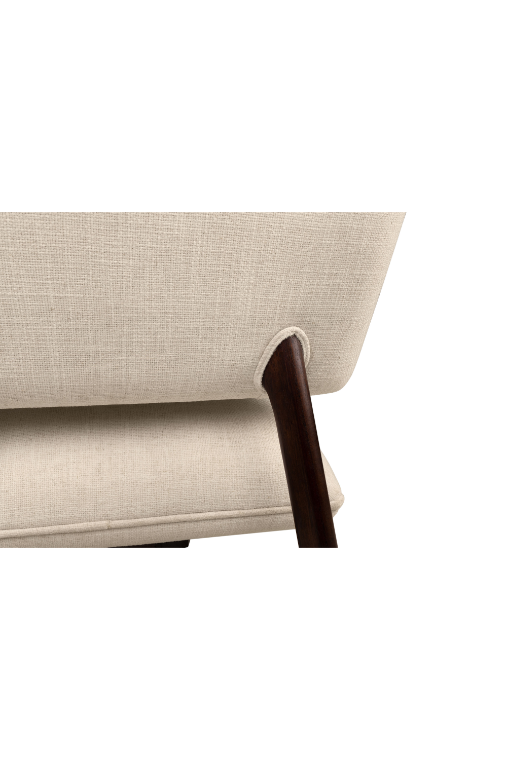 Beige Upholstered Lounge Chair | Versmissen Londa、mySite、neckold