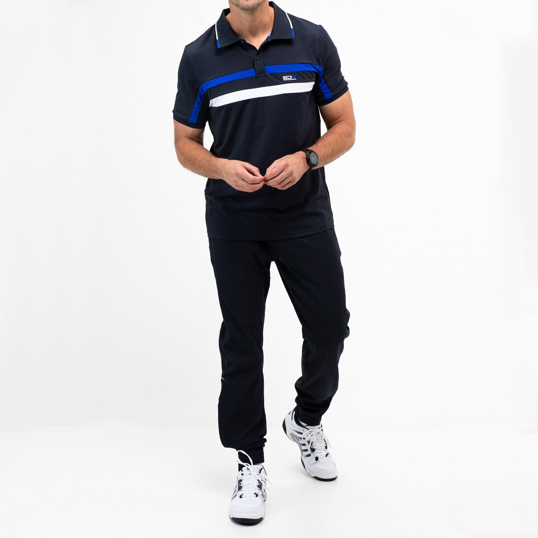 Sjeng Sports Ceder Men's Tennis Polo、mySite、neckold