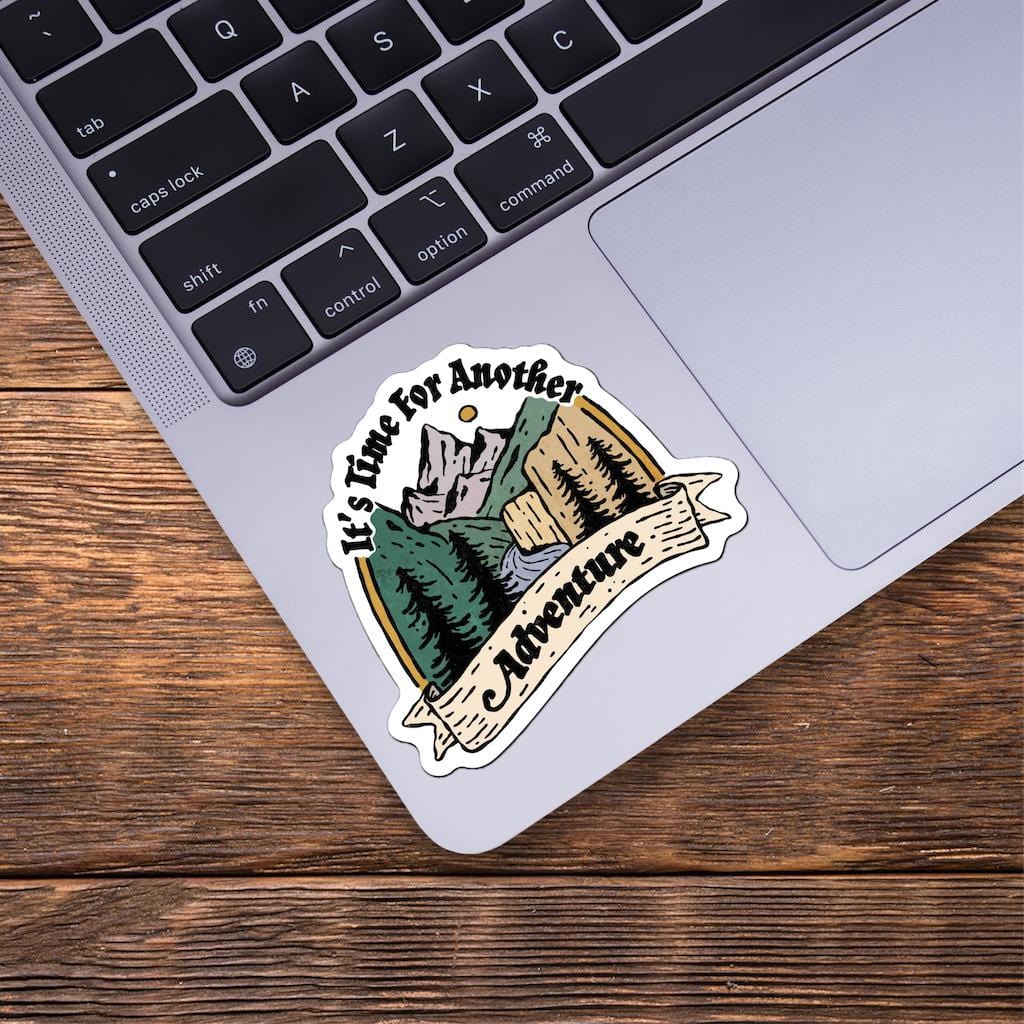  It's Time For Another Adventure Sticker、mySite、ghnorth