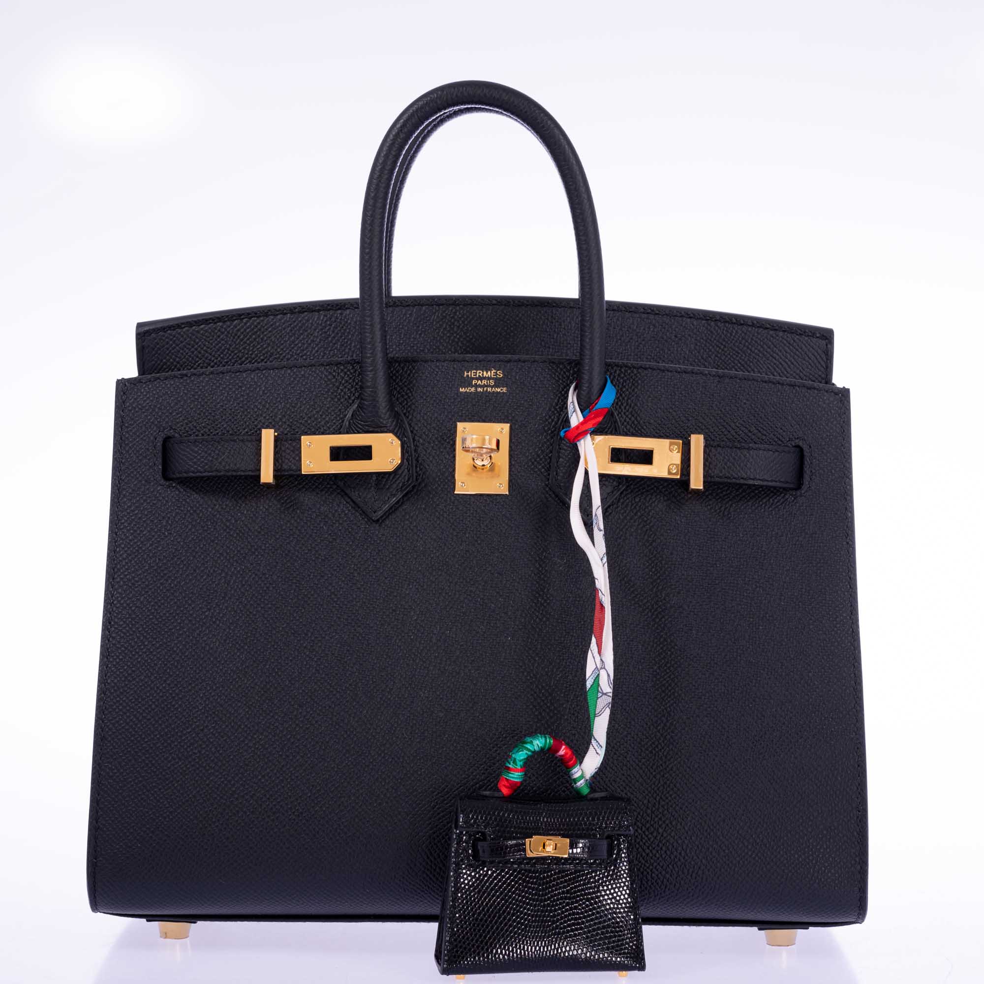 Hermès Birkin 25 Sellier Black Epsom Gold Hardware、mySite、garminoutage.com