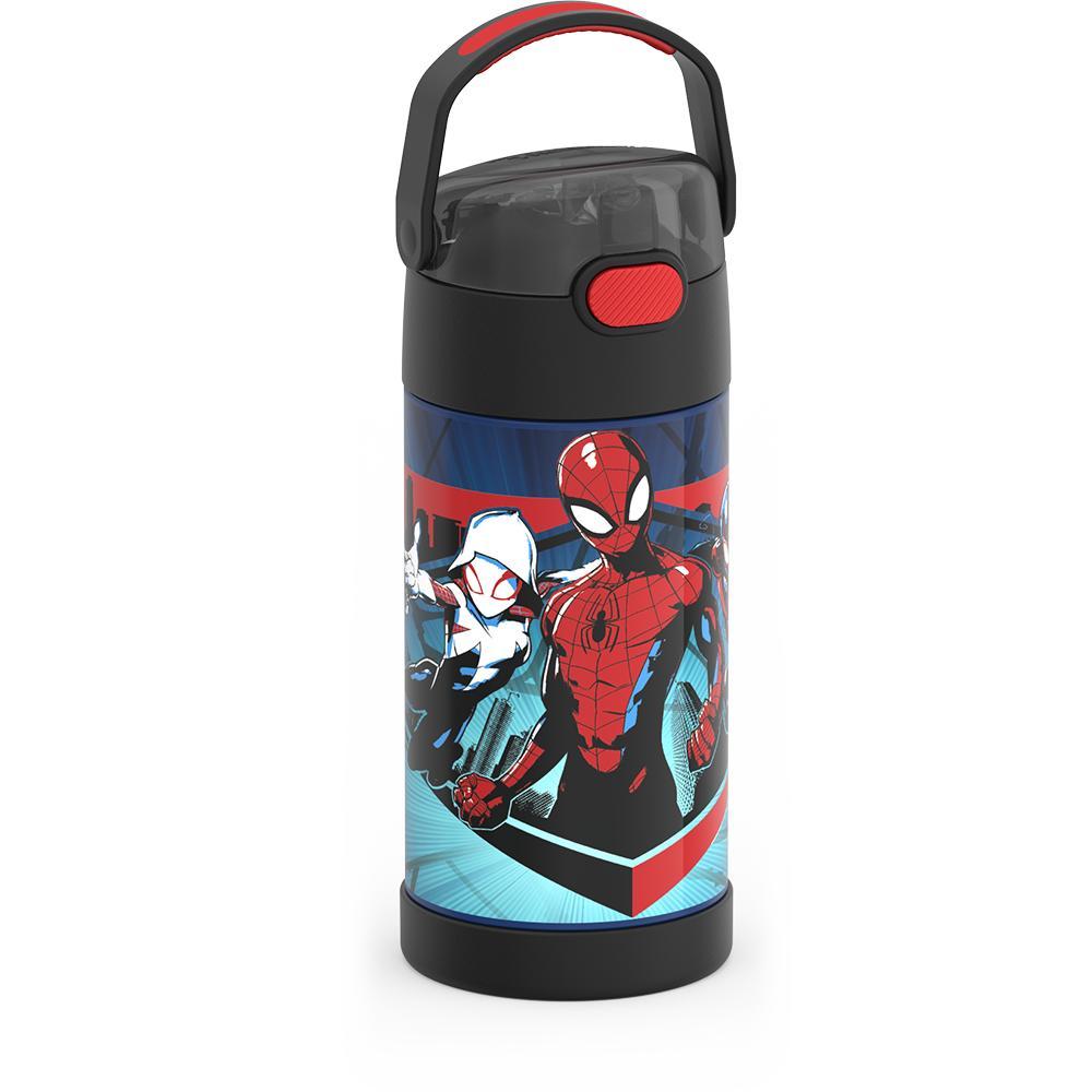 12oz FUNTAINER® WATER BOTTLE SPIDER-MAN、mySite、noshort
