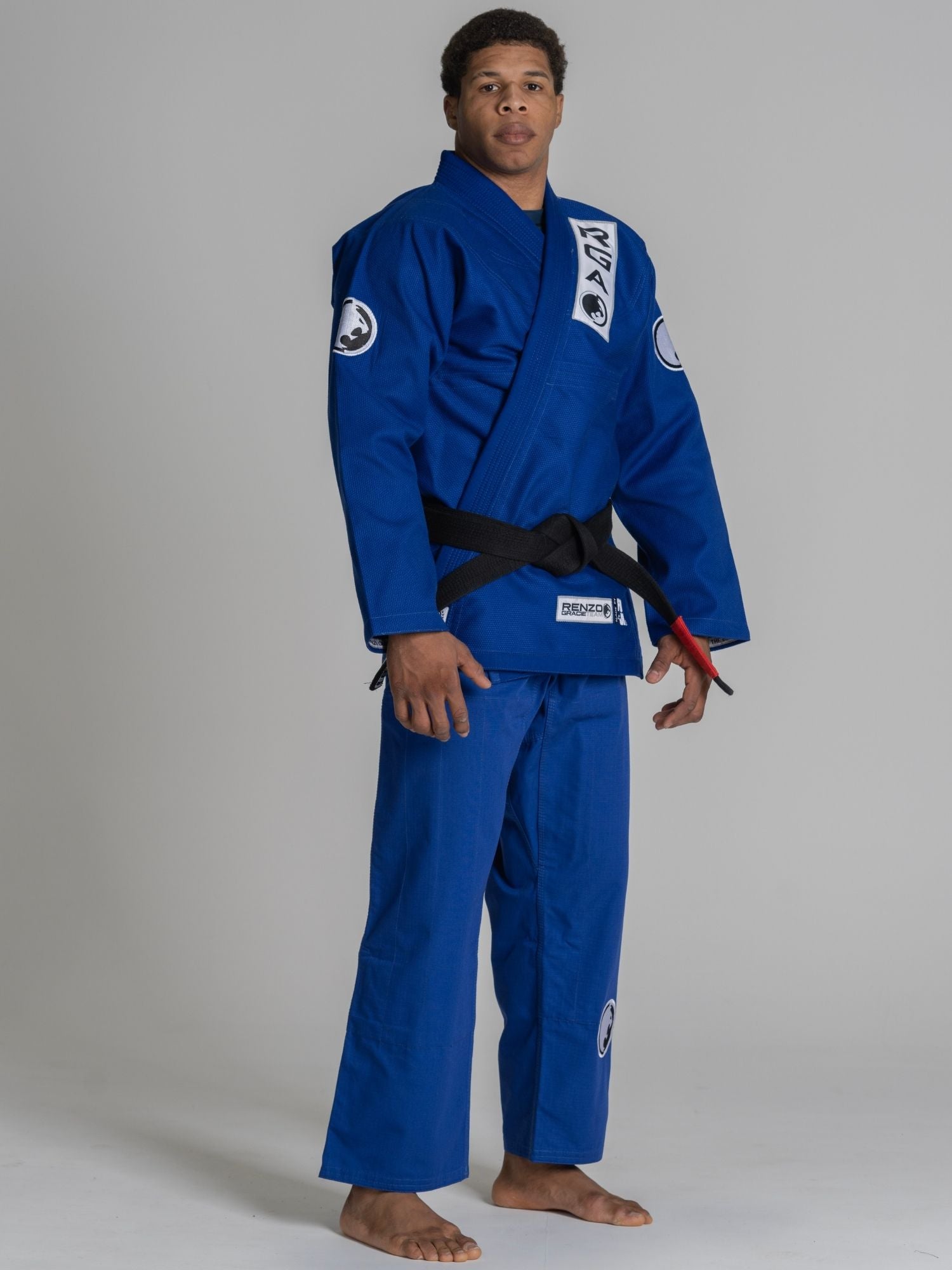 Renzo Gracie Standard Adult Gi Blue、mySite、gigharbornorthrealestate