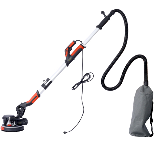 Drywall Sander, 780W Electric Drywall Sander with Vacuum Dust Collection 6.5A Motor Dustless Floor Sander with Variable Speed 900-1800RPM, LED Light, Extendable & Foldable Handle,、、eastwooduniform