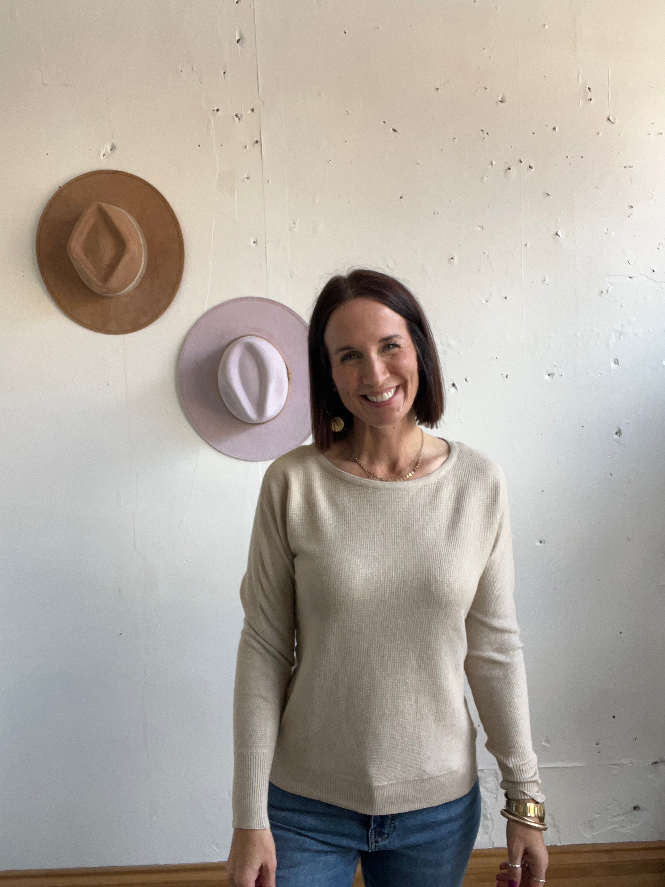 Brenda’s Boat Neck Long Sleeve Thermal、mySite、garagedoors4me