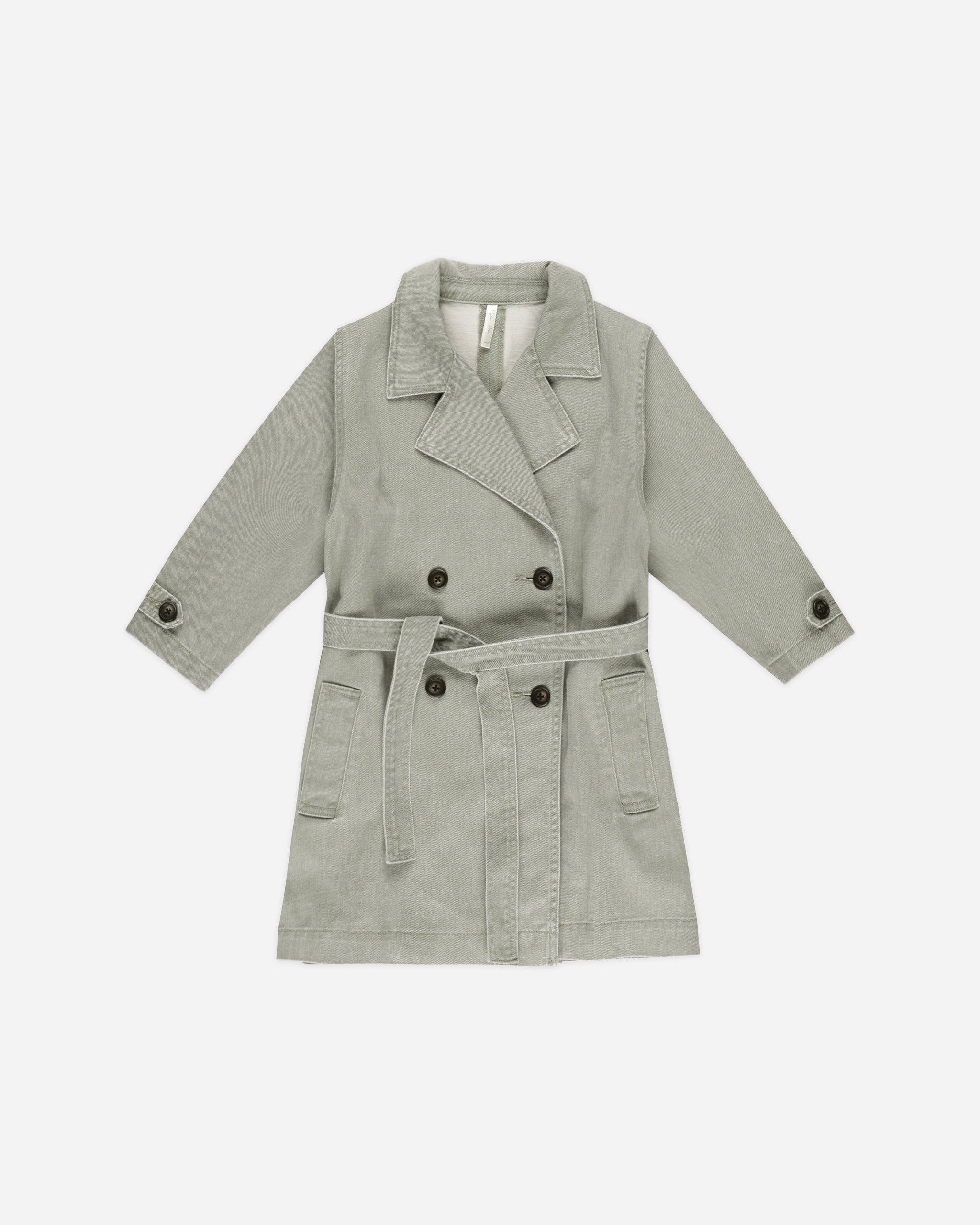  Trench Coat || Washed Laurel、mySite、layawaytickets