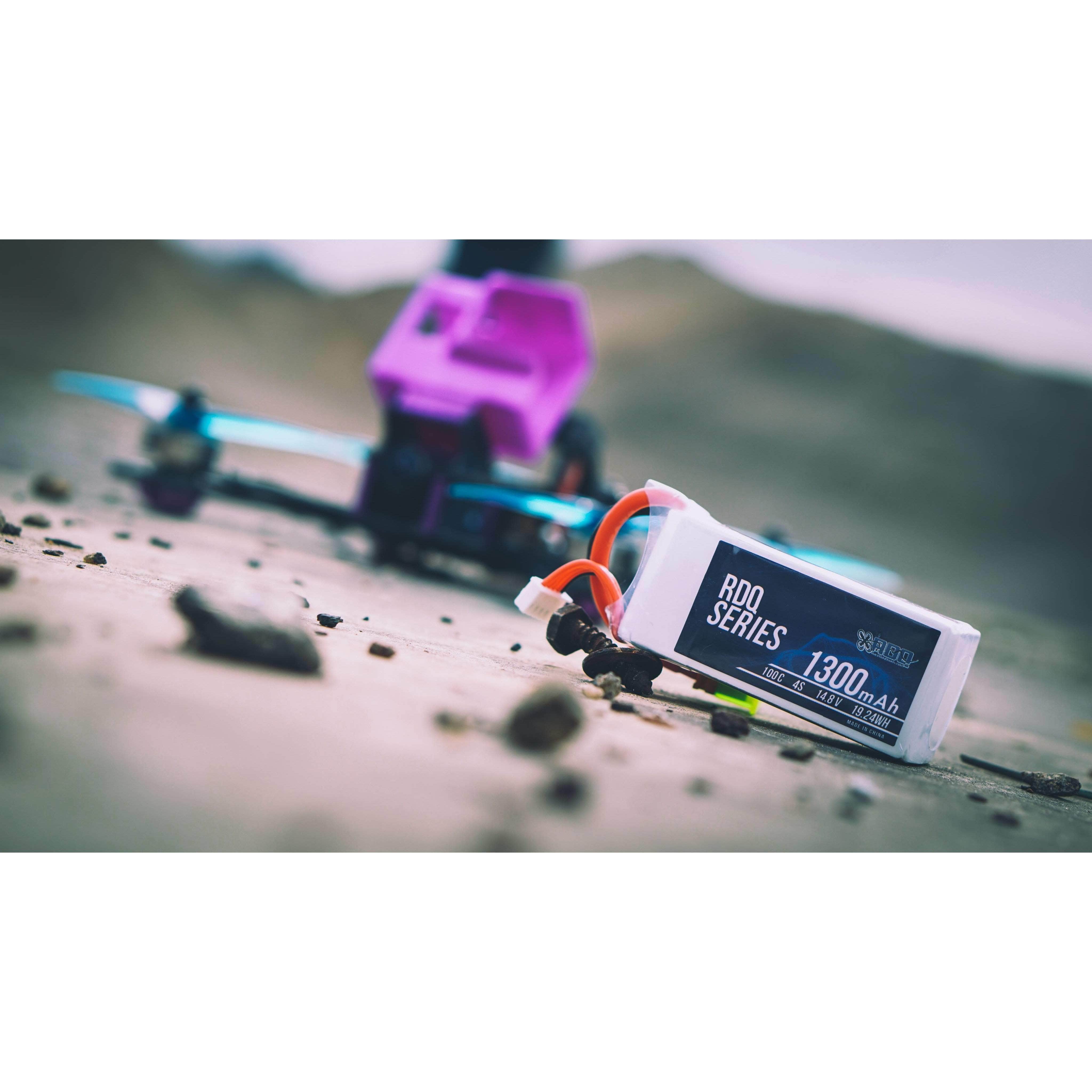 RDQ Series 14.8V 4S 1300mAh 100C LiPo Battery - XT60、mySite、merchandisen