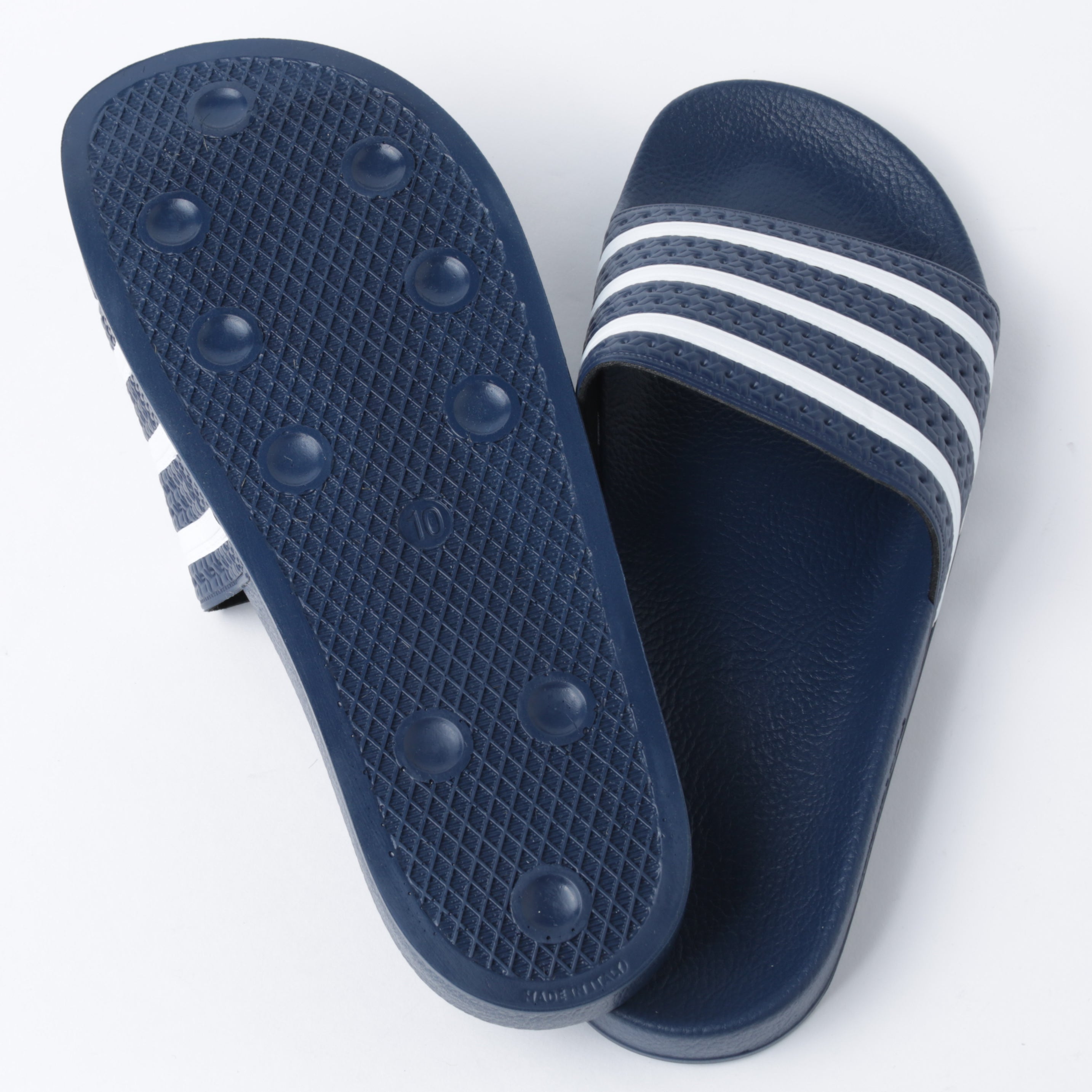 Adidas Originals Adilette Slide Navy/White、mySite、zt4zffjzw