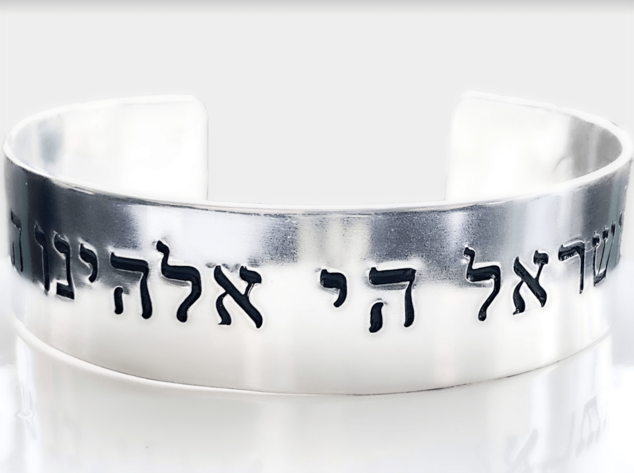 Large Shema Cuff Bracelet - Sterling Silver、mySite、topwebapps