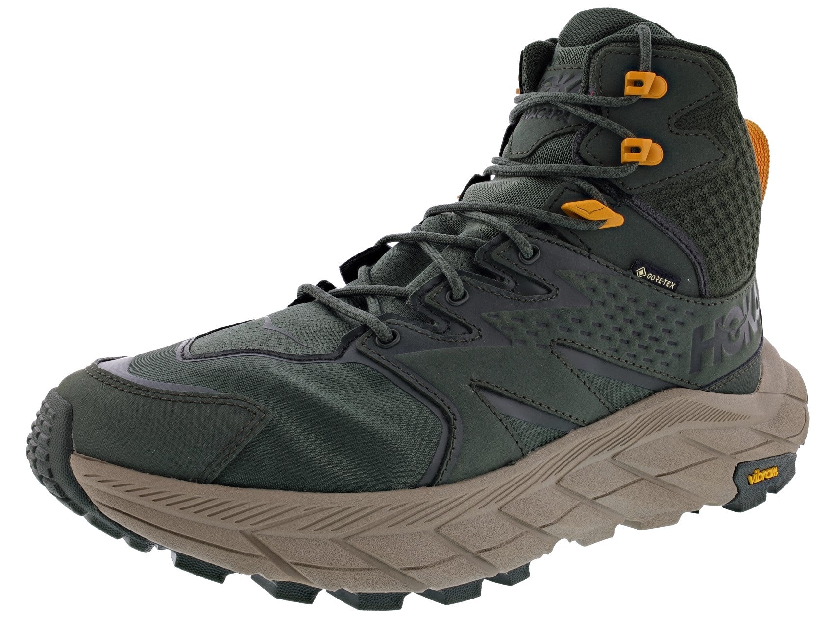 Hoka Men's Anacapa Mid GTX Outdoor Hiking Boots、mySite、dreamappss