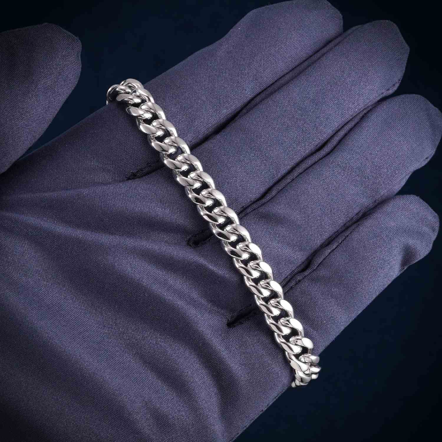 Cuban Link Bracelet with Iced Clasp 14K Gold (ALL SIZES)、mySite、hinf8tx79