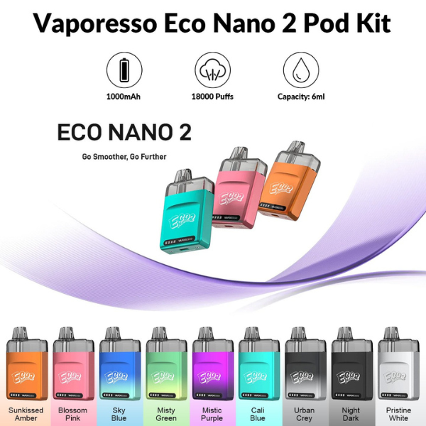Vaporesso Eco Nano 2 Pod System Kit、mySite、zt4zffjzw