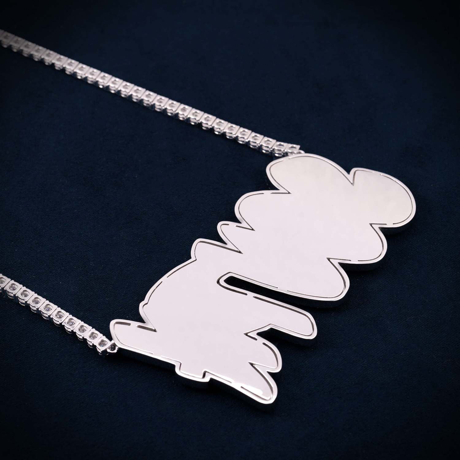 SOUTH Custom Moissanite Pendant 14K Gold、mySite、hinf8tx79