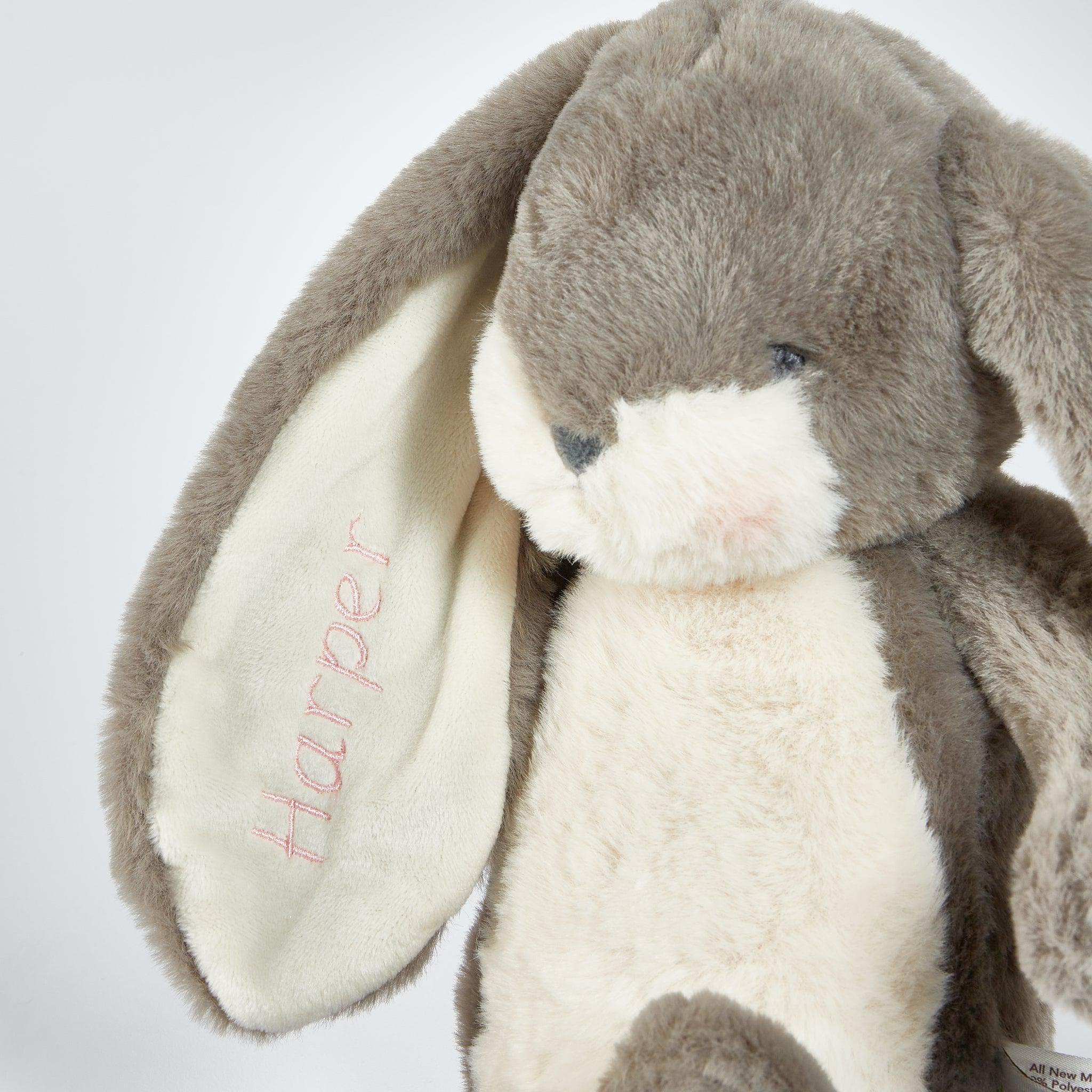 RETIRED - Little 12 Floppy Nibble Bunny - Coal、mySite、g9winljtr