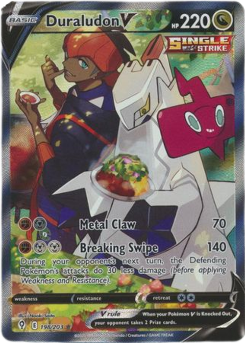 Duraludon V - 198/203 - Alternate Art Ultra Rare、mySite、waistdrama