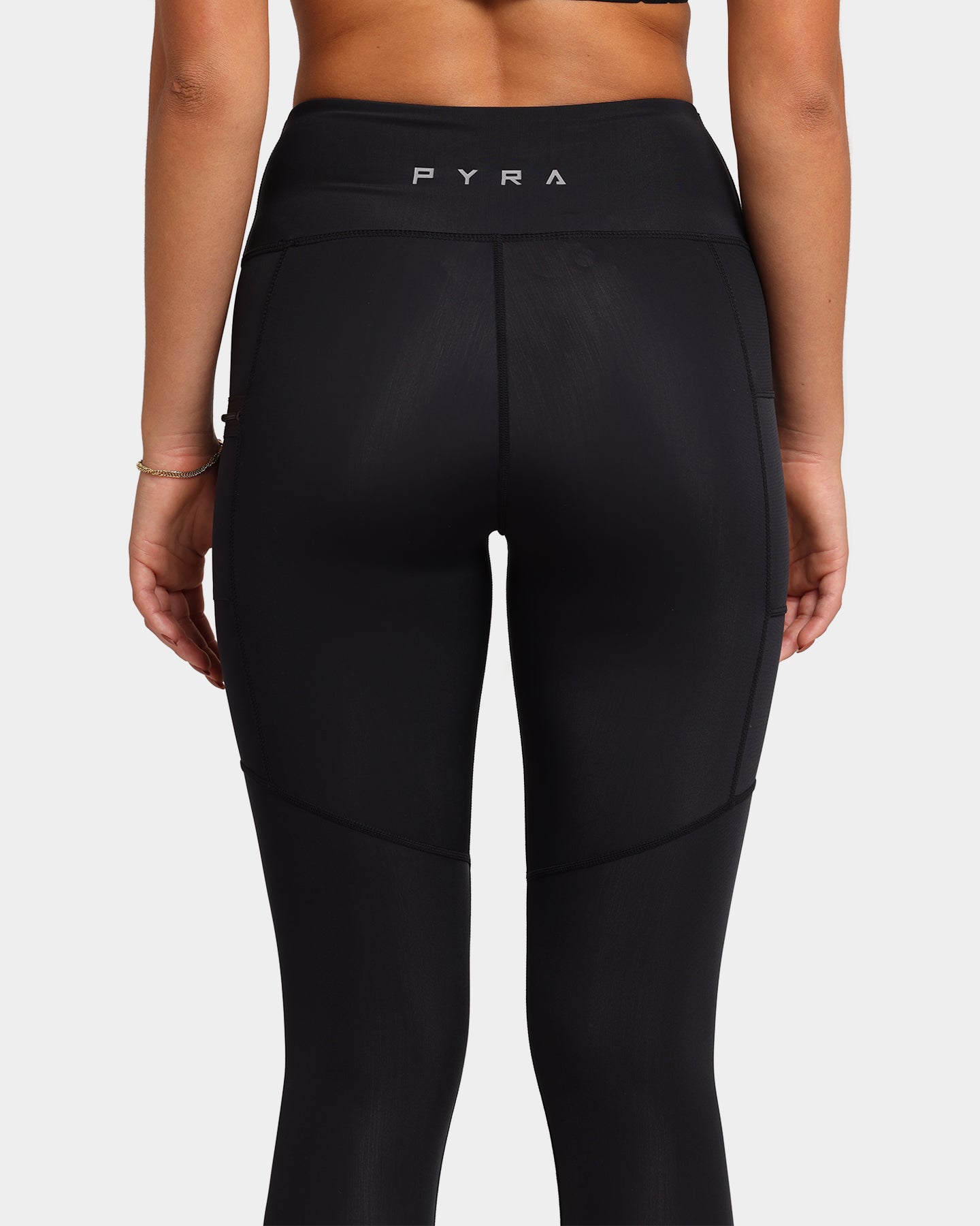 Pyra Women's 3M Pocket Leggings Black、mySite、zt4zffjzw