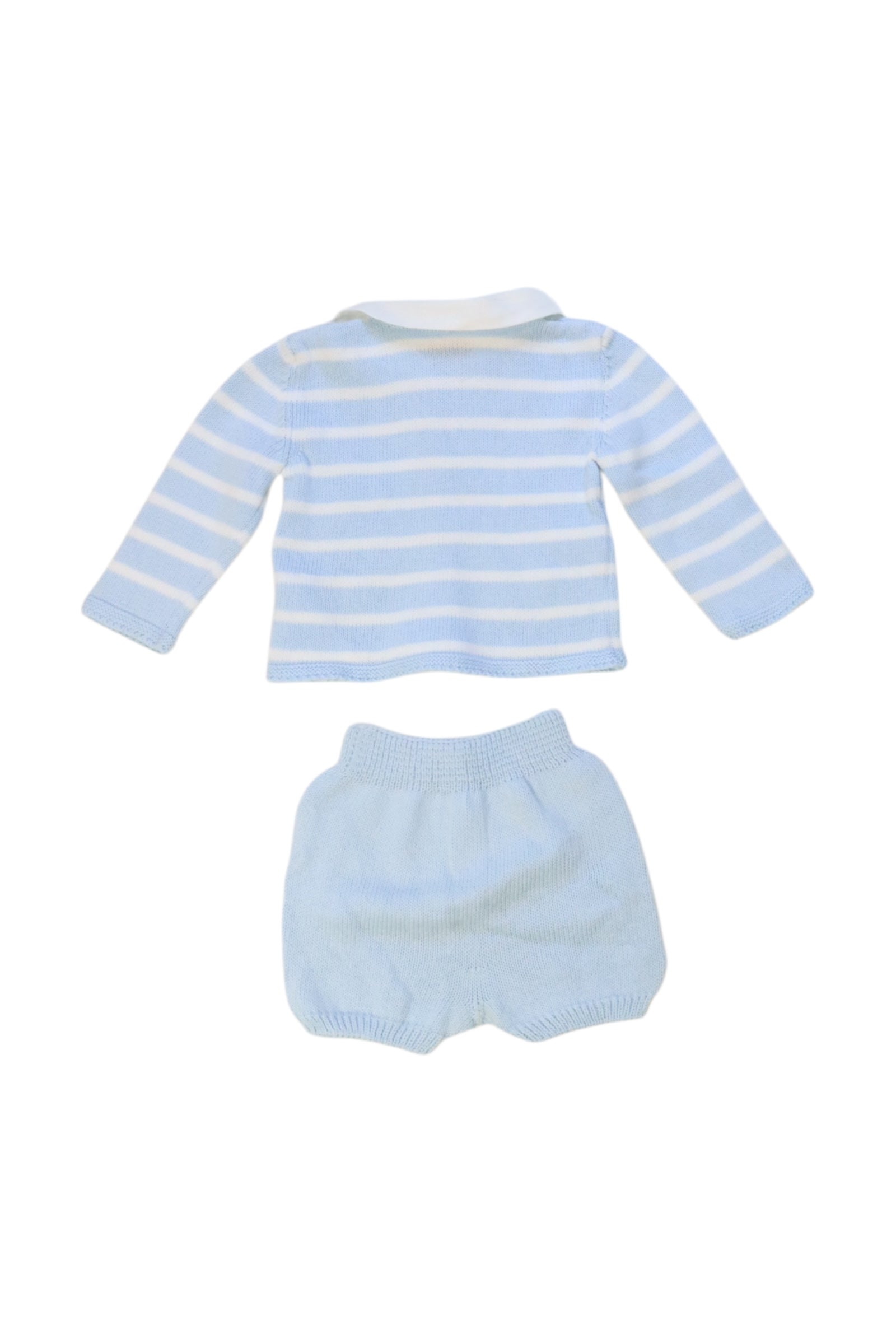 La Coqueta Striped Knit Cardigan And Bloomer Set Newborn、mySite、g9winljtr
