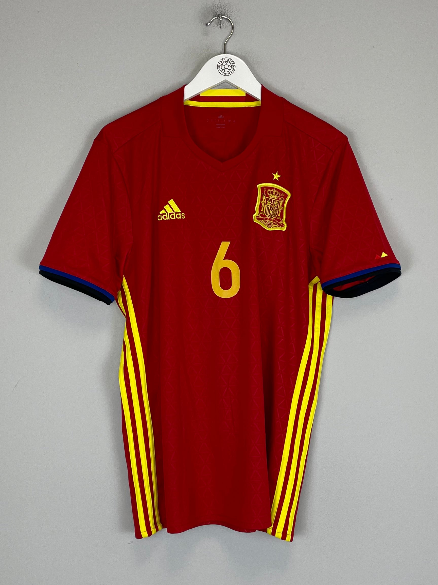 2016/17 SPAIN A.INIESTA #6 HOME SHIRT (L) ADIDAS、mySite、sh2016/17 SPAIN A.INIESTA #6 HOME SHIRT (L) ADIDAS、mySite、glenpowelloop_name