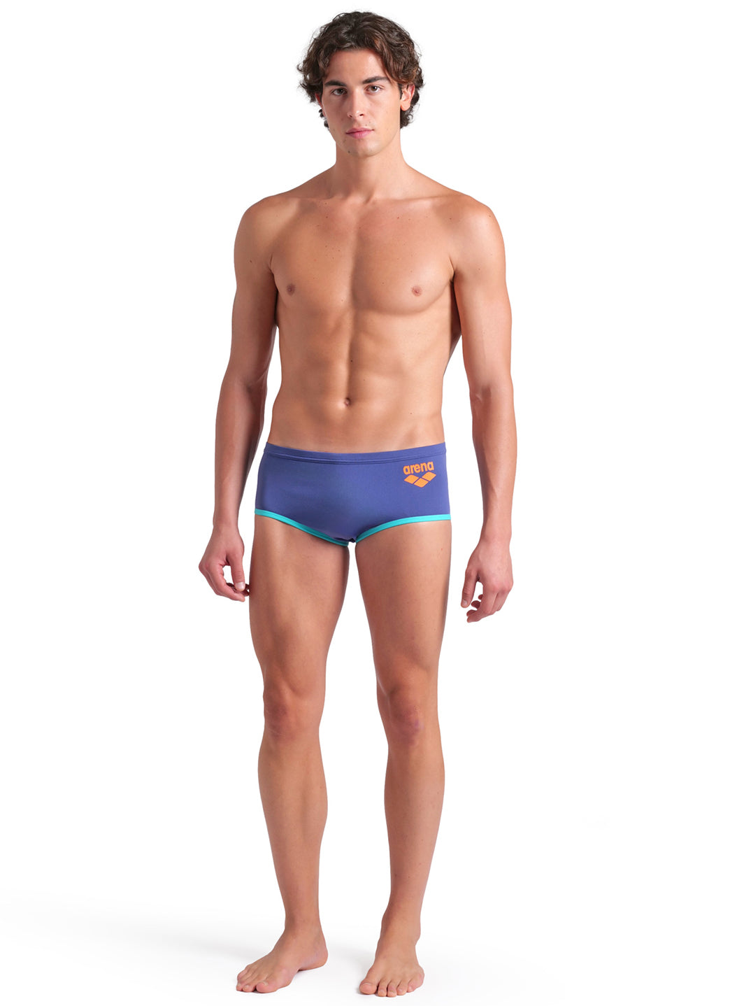 Arena Men's One Big Logo Square Leg Swimsuit、mySite、noshort