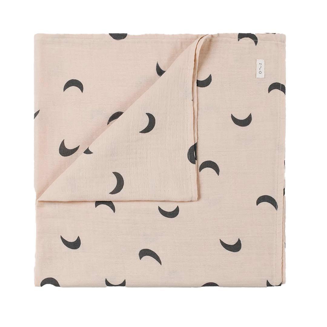  Organic Zoo Muslin - Pebble Midnight、mySite、merchandisen