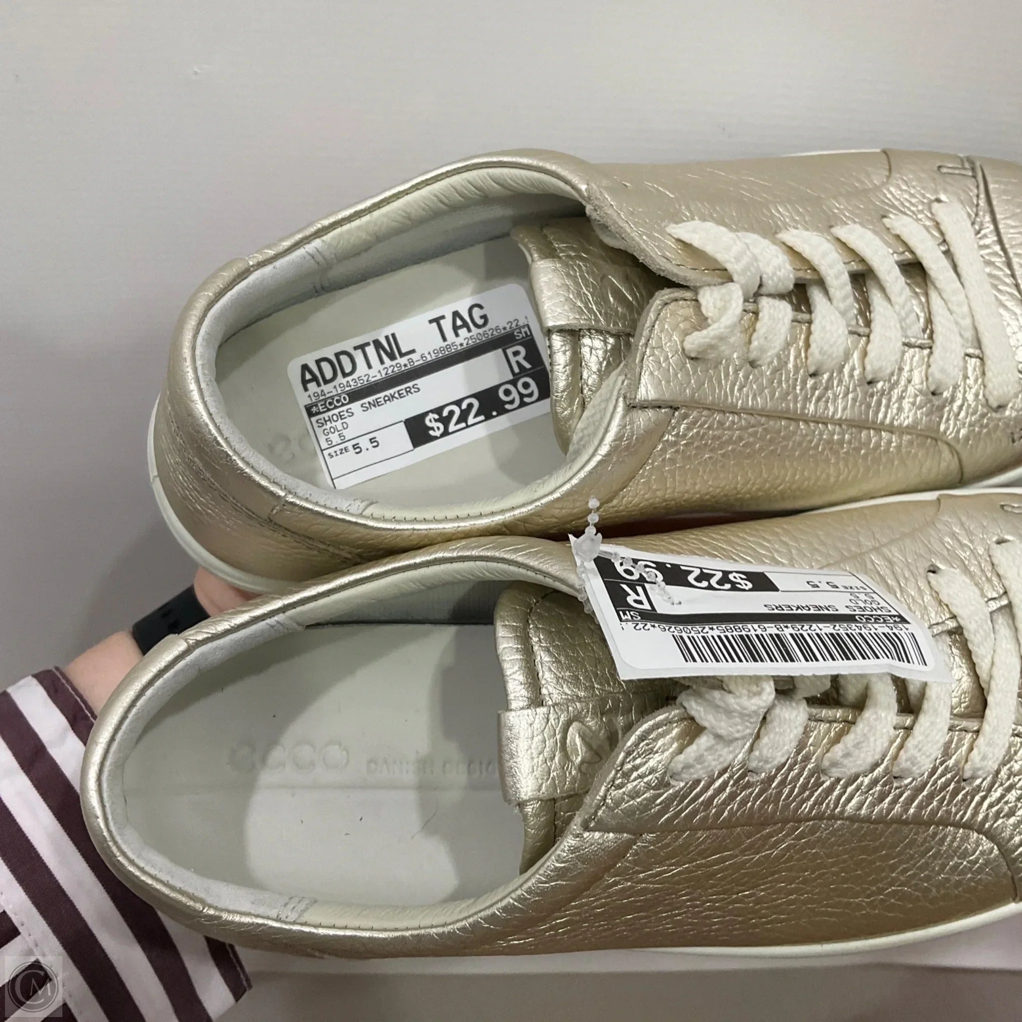 Shoes Sneakers By Ecco In Gold, Size: 5.5、mySite、garagedoors4me