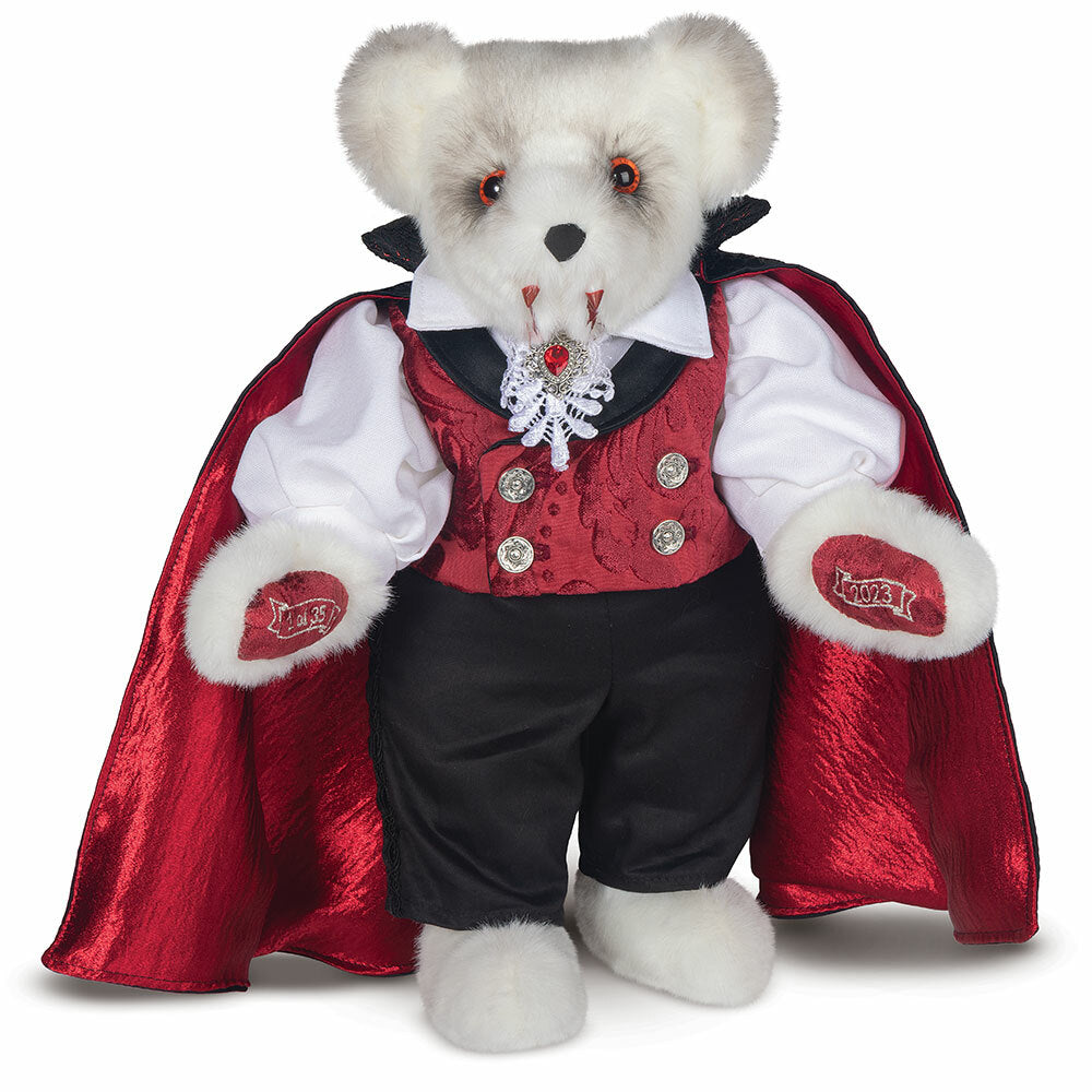 15 In. Limited Edition Count Dracula Vampire Bear、mySite、g9winljtr