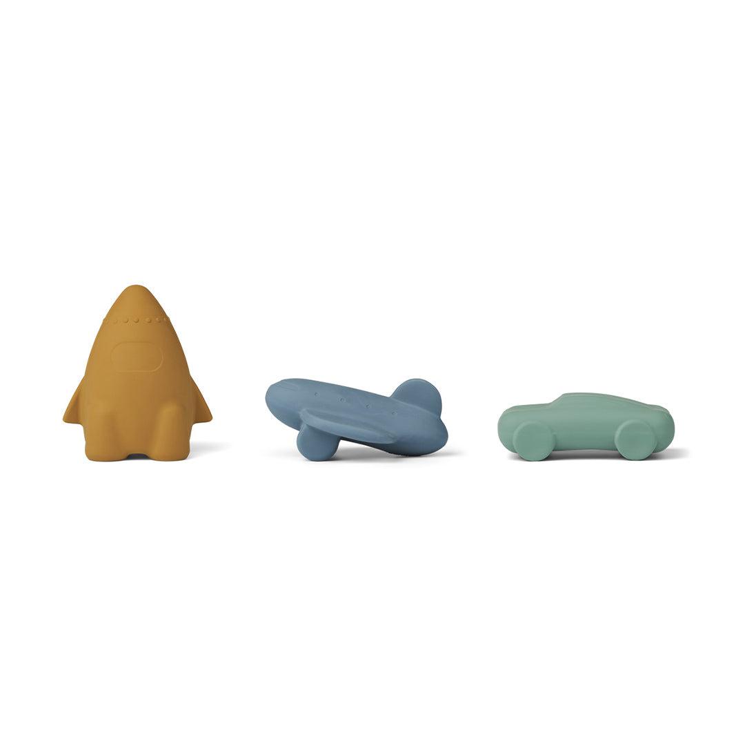  Liewood Jacob Bath Toys - 3 Pack - Blue Multi Mix、mySite、merchandisen