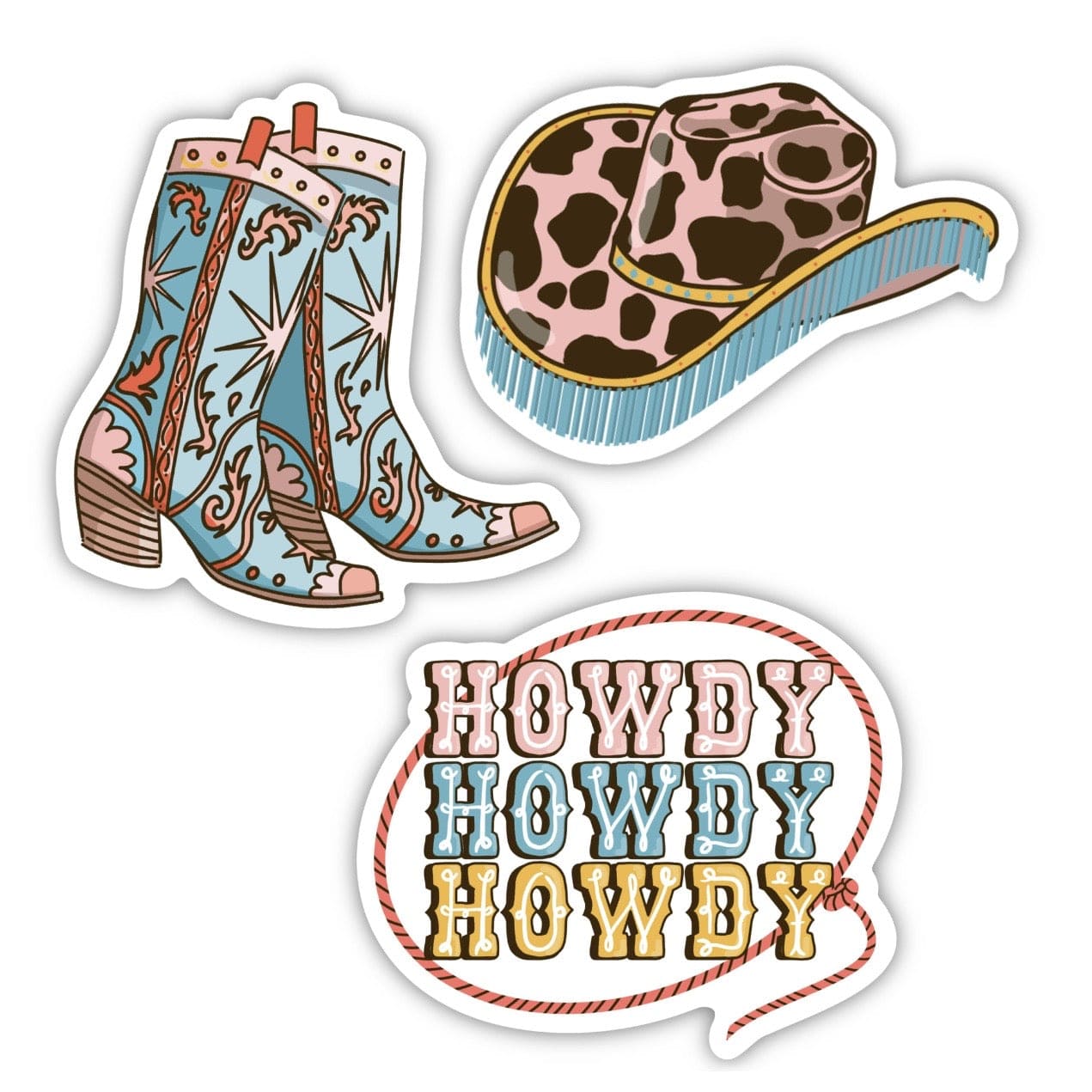  Howdy Cowboy Boots & Hat 3 Pack、mySite、ghnorth