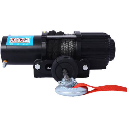 2000lb 12V ATV/UTV Electric Winch, Off-Road Waterproof Steel Cable Winch for ATV UTV Towing Trailer Winch、、eastwooduniform