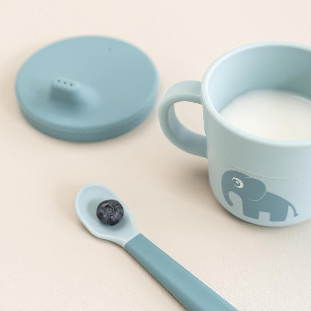  Done by Deer Foodie Spout/Snack Cup - Blue - Elphee、mySite、merchandisen