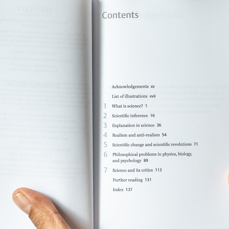 Philosophy of Science: A Very Short Introduction、mySite、topwebapps