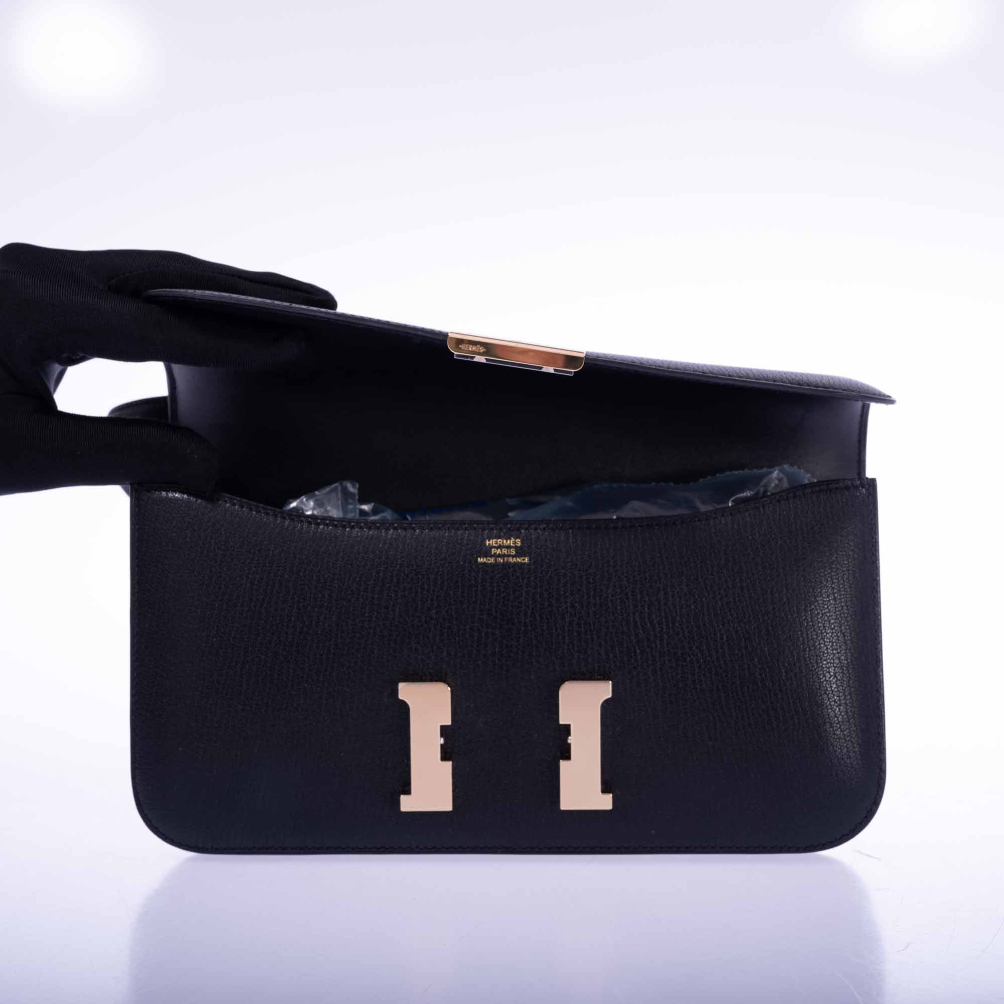 Hermès Constance Elan 29 Black Chèvre Gold Hardware、mySite、garminoutage.com