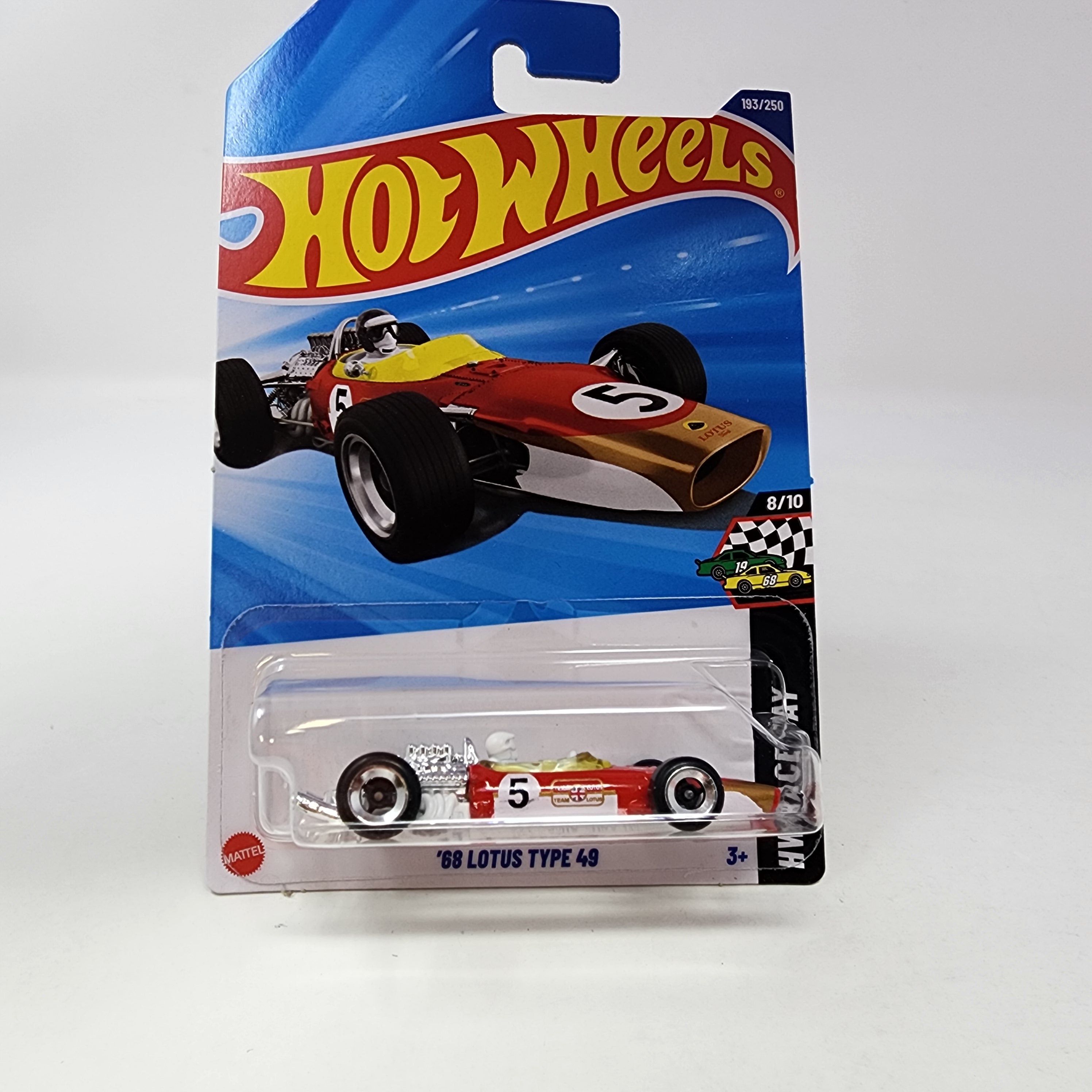 '68 Lotus type 49 #193 * Red * 2025 Hot Wheels NEW! K Case、mySite、hgirdovlk
