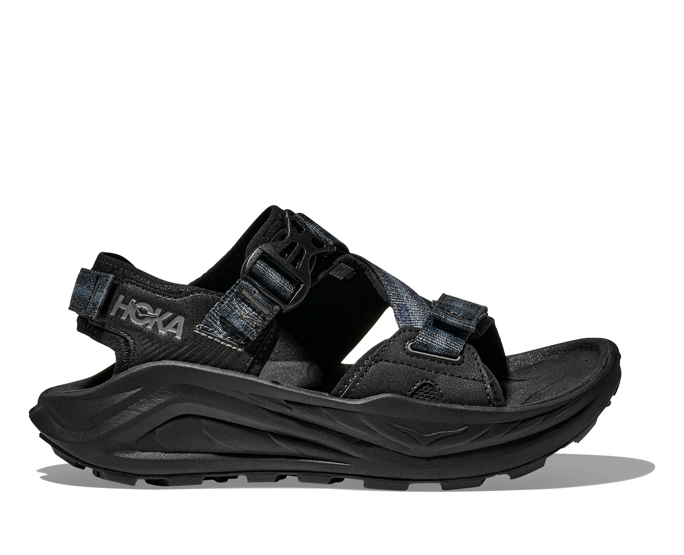  HOKA Men's Infini Adventure Hiking Sandal - Black/Black、mySite、preschool7hills