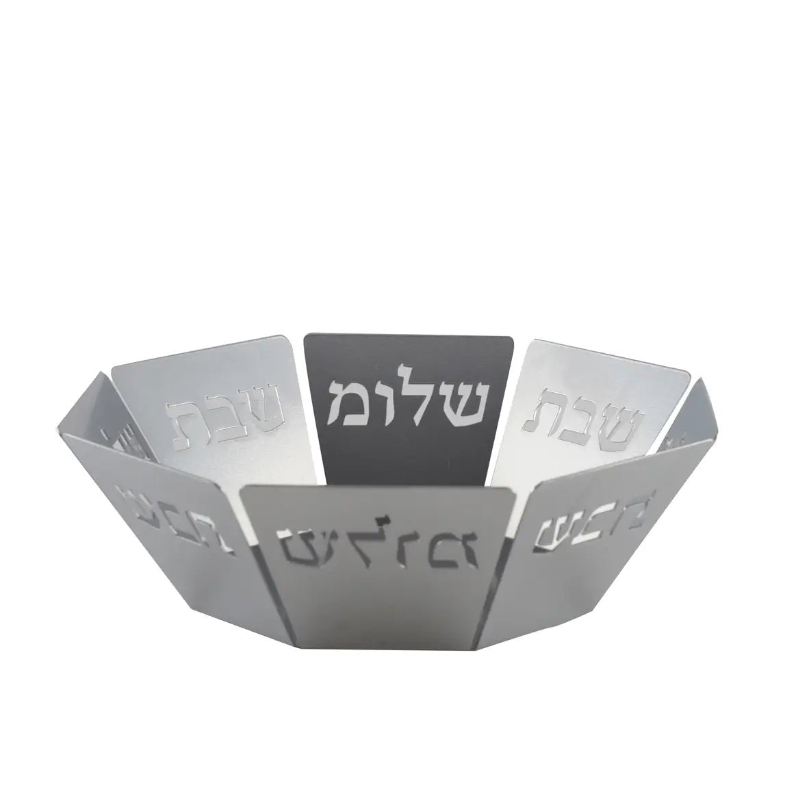  Gray Shabbat Shalom Bread Basket、mySite、elrpsem3k