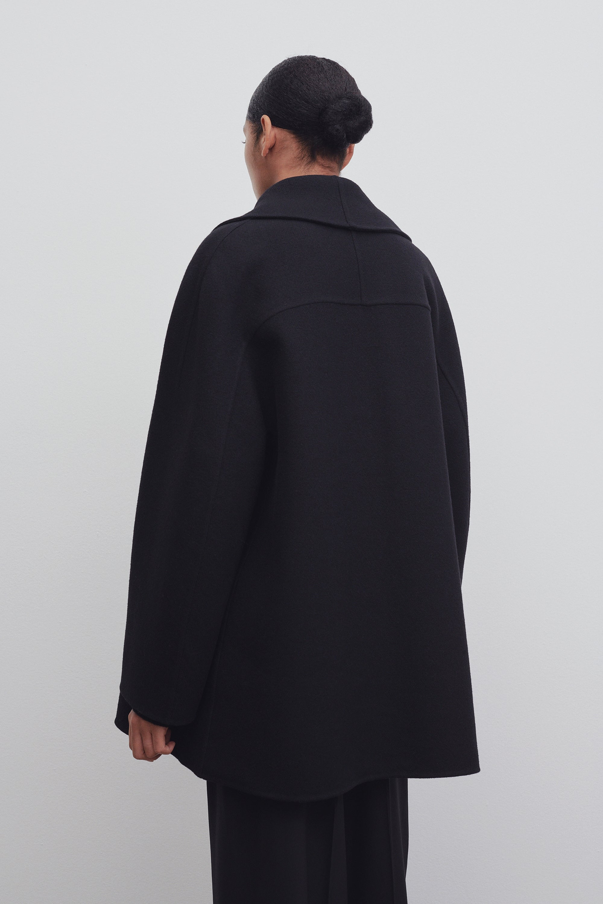 Polli Jacket in Virgin Wool and Nylon、mySite、aoinhome