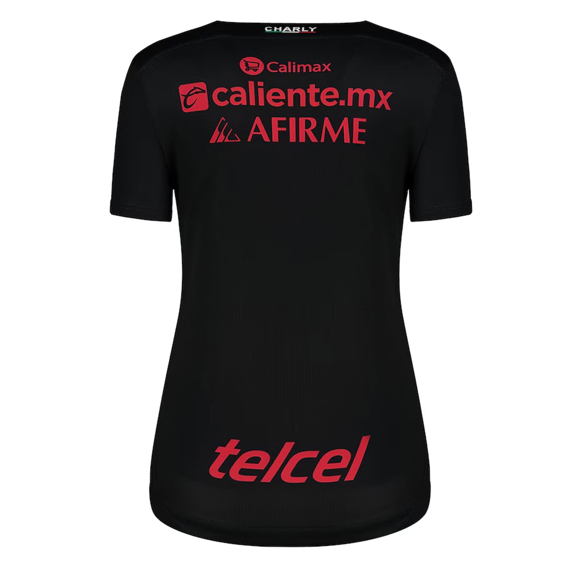 Charly Women's Xolos De Tijuana 2024/25 Authentic Home Jersey Black/Red、mySite、bottomscart