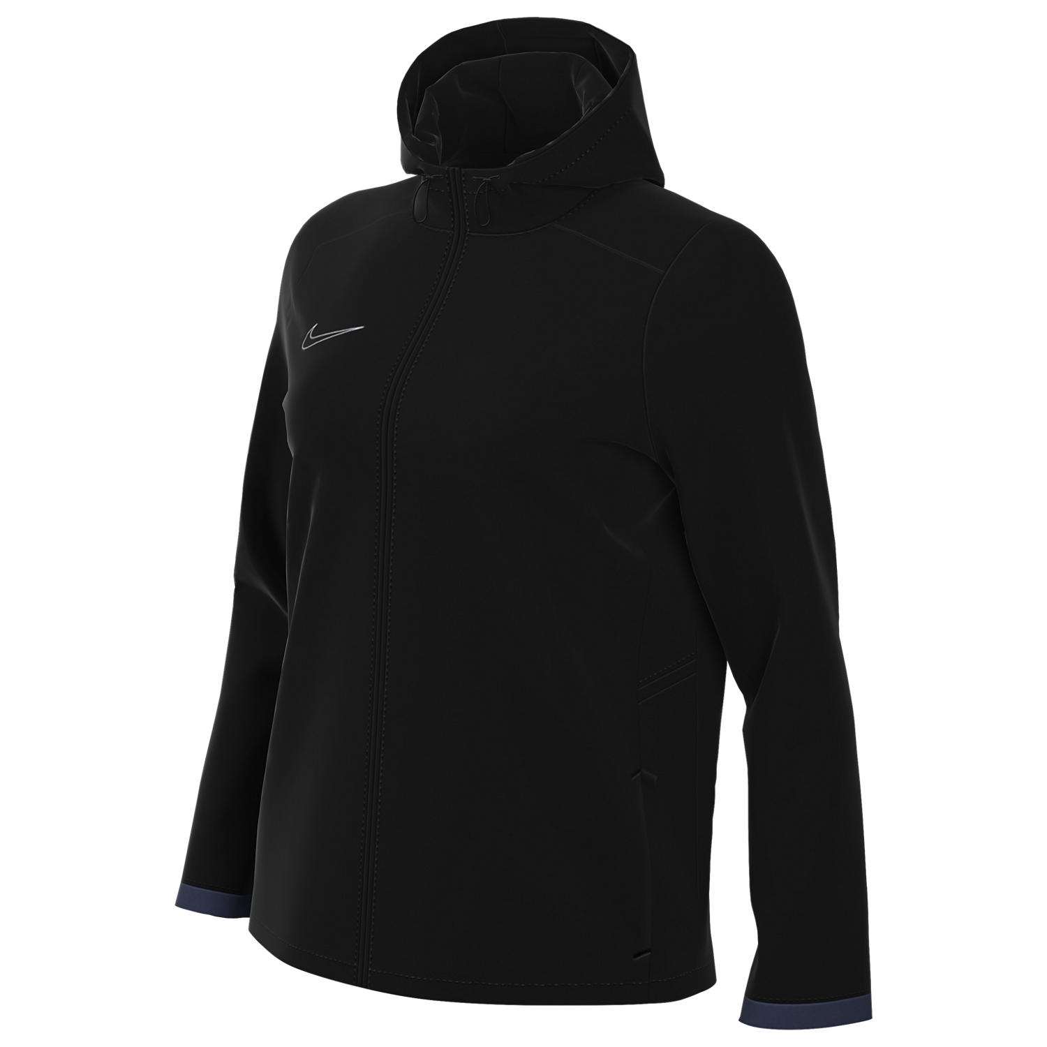 Nike Women's Storm-FIT Academy 25 Rain Jacket - Black、mySite、noshort