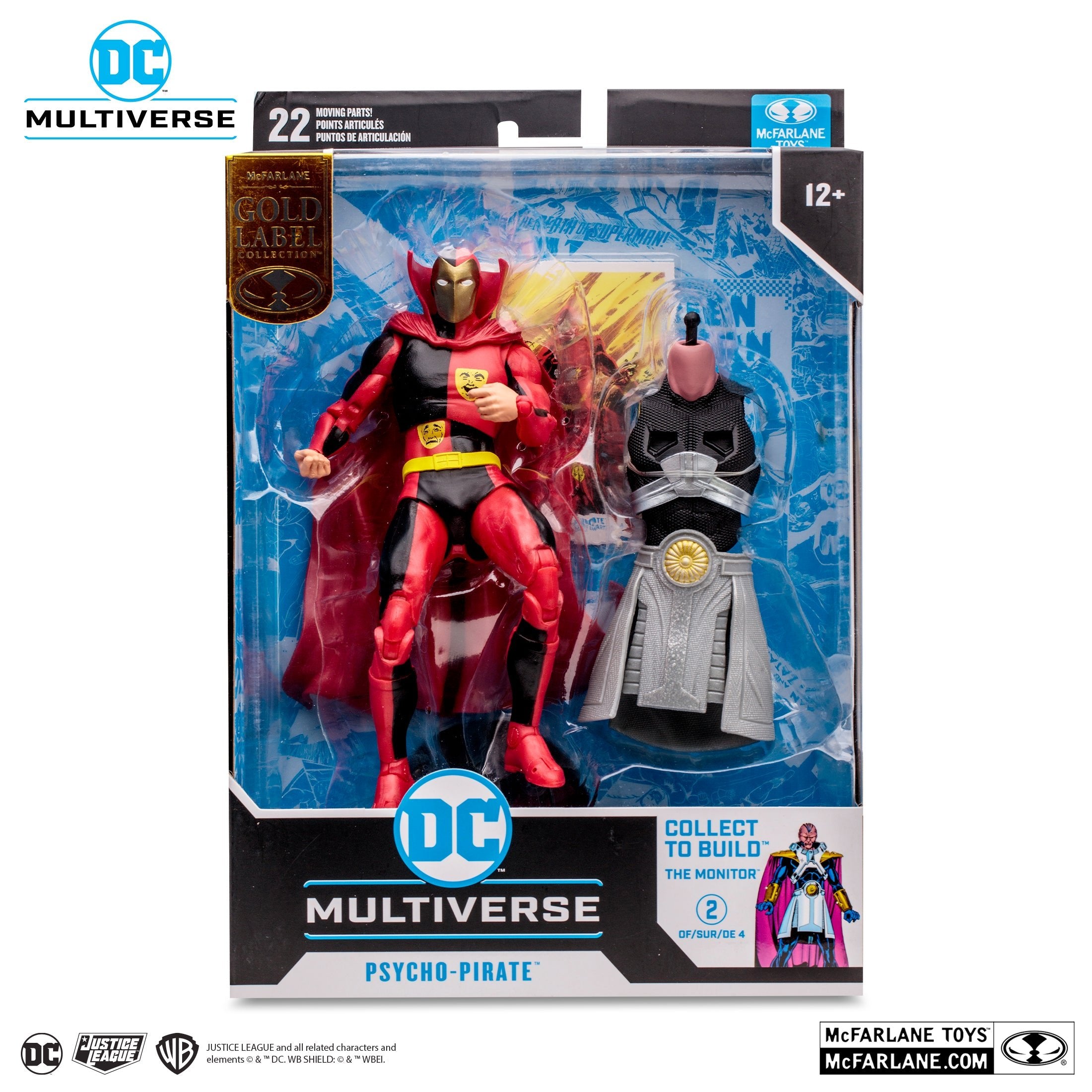 DC Multiverse Exclusive Gold Label Psycho-Pirate (Crisis on Infinite Earths)、mySite、hgirdovlk