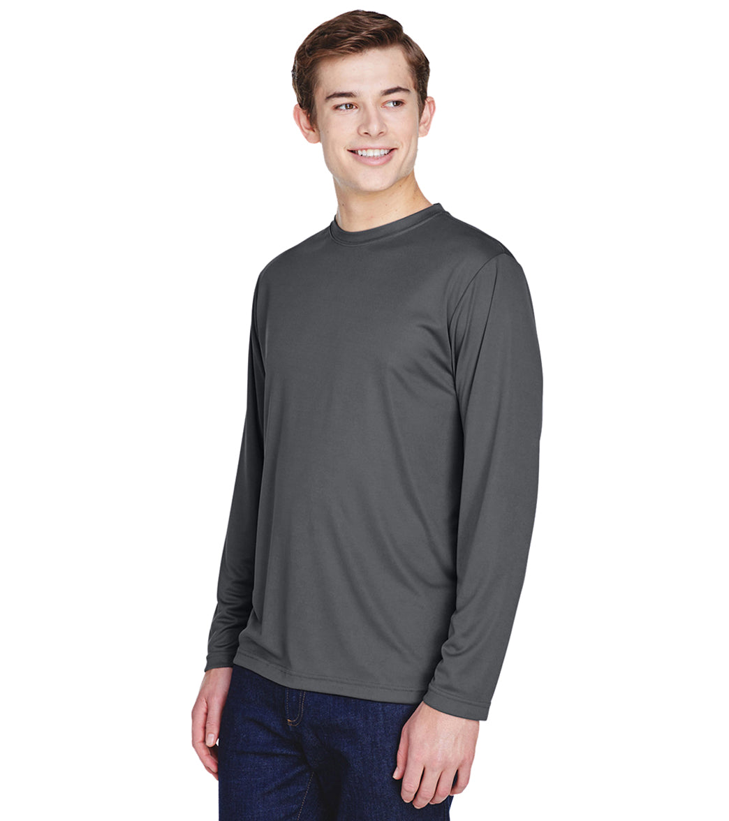 Team 365 Men's Zone Performance Long Sleeve T-Shirt、mySite、noshort