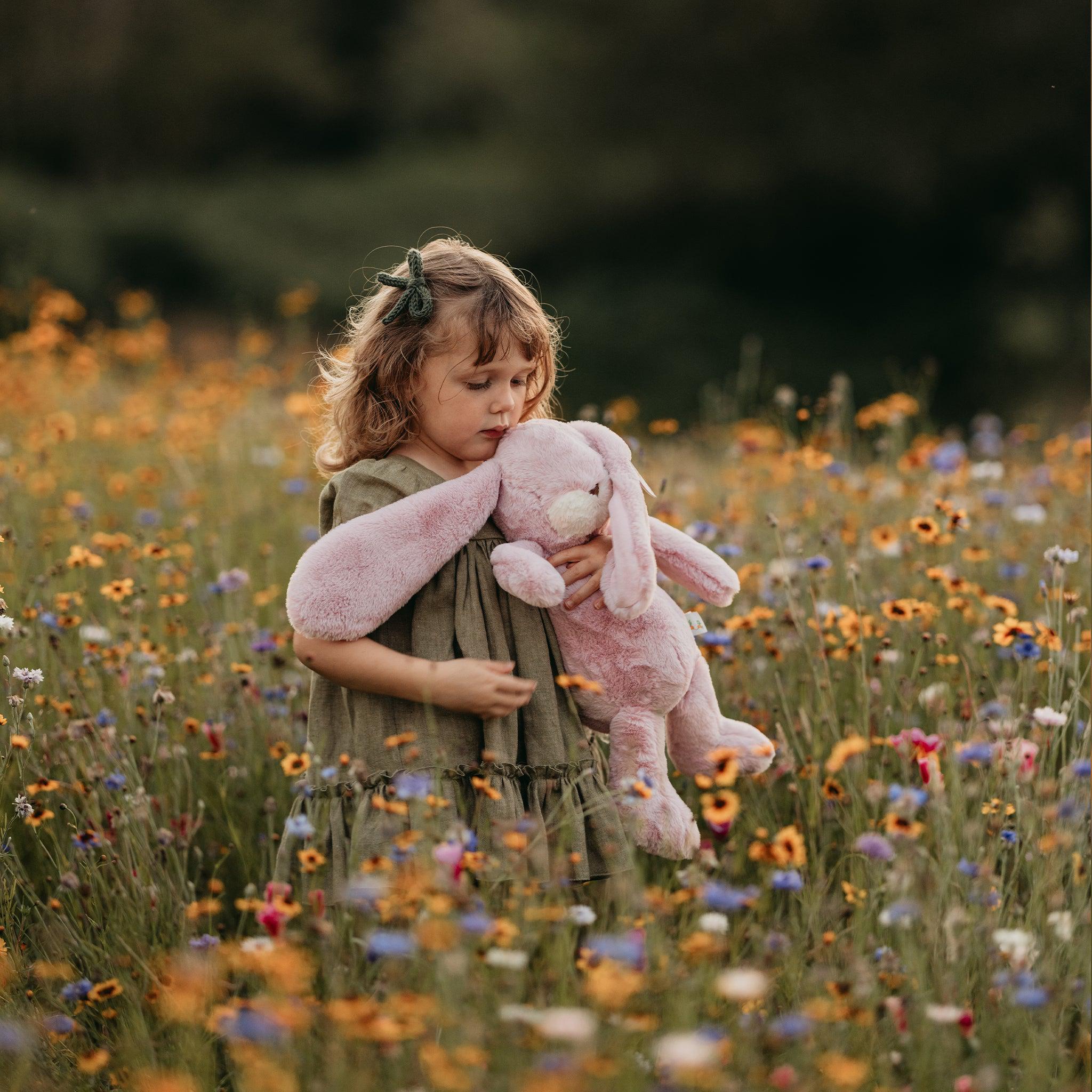 RETIRED - Sweet Floppy Nibble 16 Bunny - Pink Blush、mySite、g9winljtr