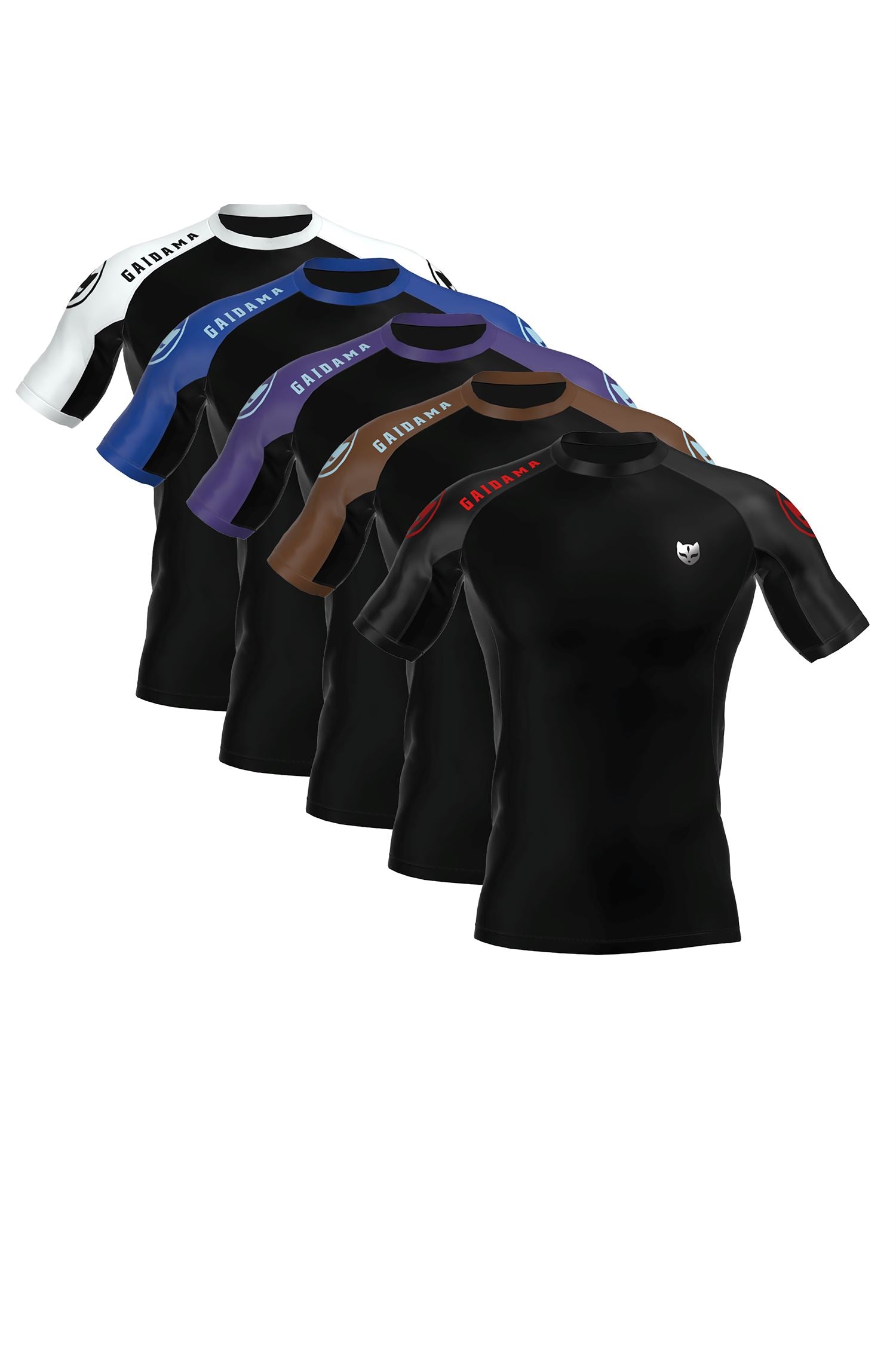 Men's Premium Ranked Jiu Jitsu Rashguard - Short Sleeve、mySite、gigharbornorthrealestate