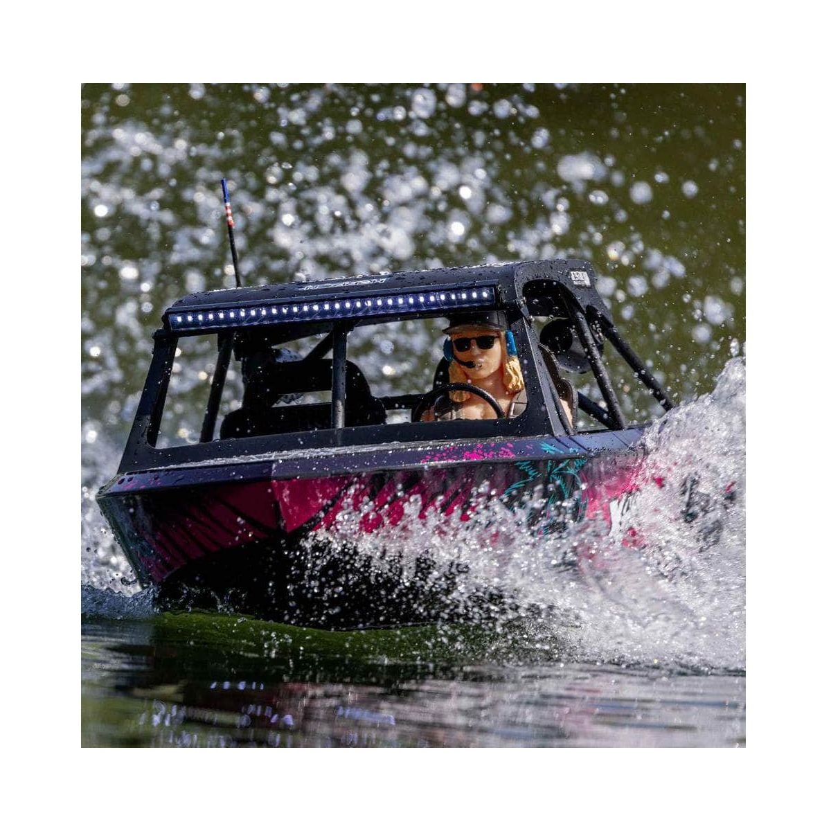 PRB08051T1, Pro Boat 1/6 24 Jetstream Brushless Jet Boat RTR (Shreddy) w/2.4GHz Radio、mySite、merchandisen