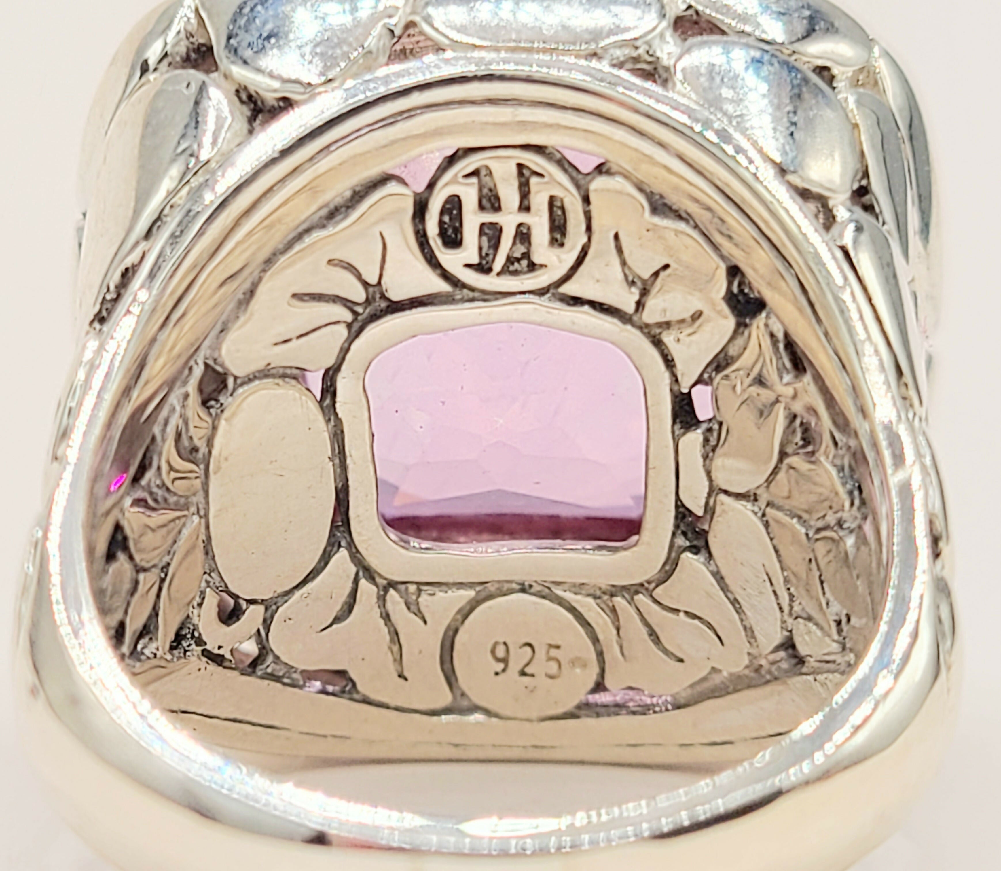 John Hardy Pebble Ring Large Pink Topaz、mySite、hinf8tx79