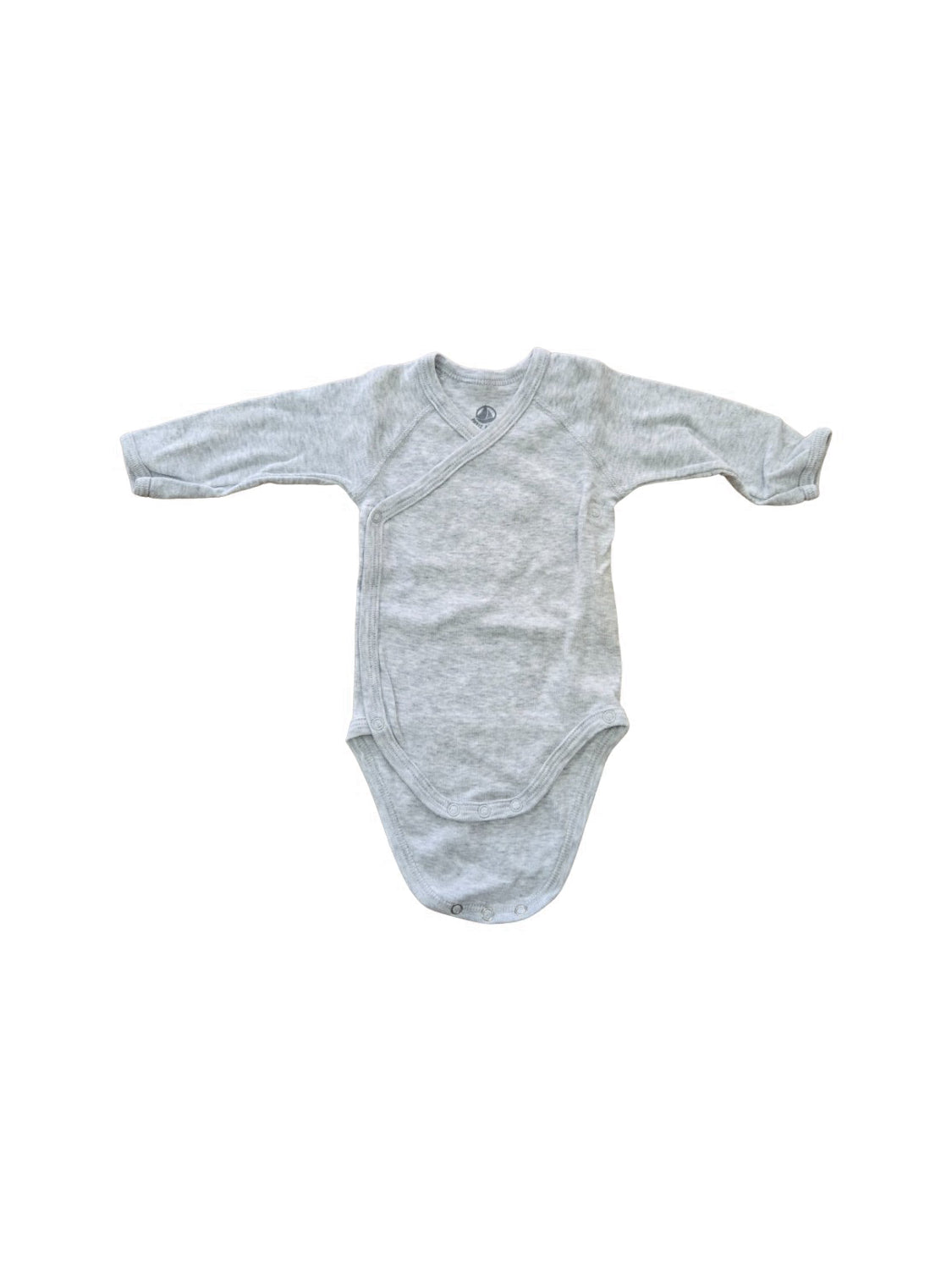 Petit Bateau Long Sleeve Bodysuit 0-3M、mySite、g9winljtr