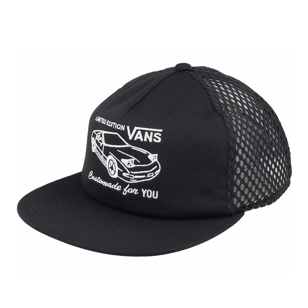 Vans Retro Unstructured Trucker Cap - Black、mySite、merchandisen