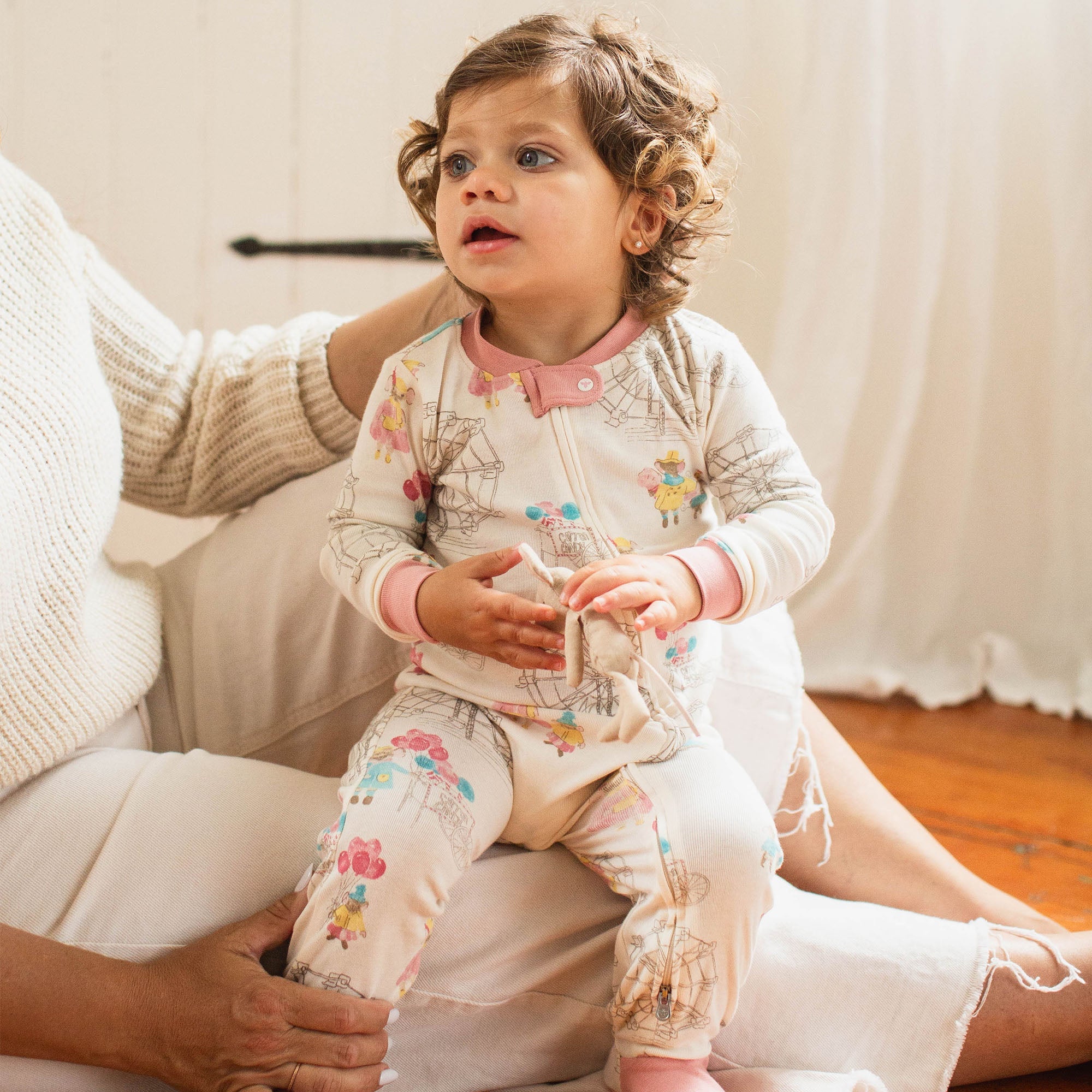 Fall Carnival Organic Two-Piece Pajamas、mySite、g9winljtr