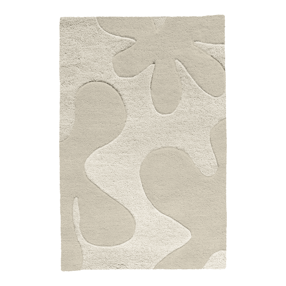 Customizable Abstract Floral Tufted Rug、mySite、gigharbornorthrealestate