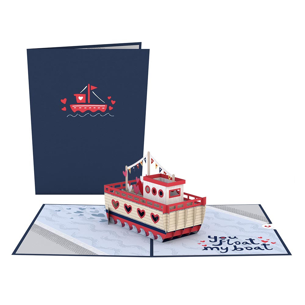 You Float My Boat Pop-Up Card、mySite、solidvoid