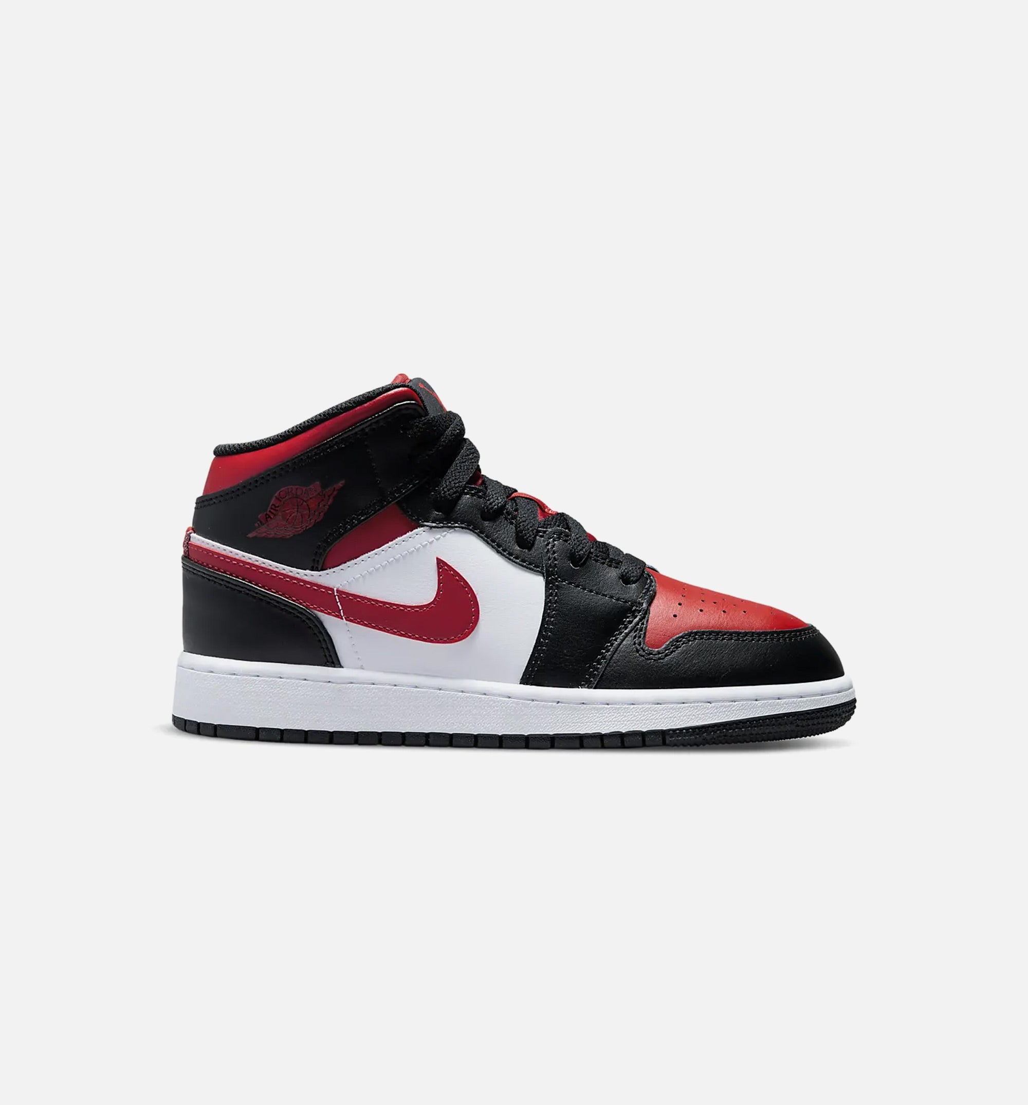 Air Jordan 1 Mid Grade School Lifestyle Shoe - Black/Red、mySite、dreamappss